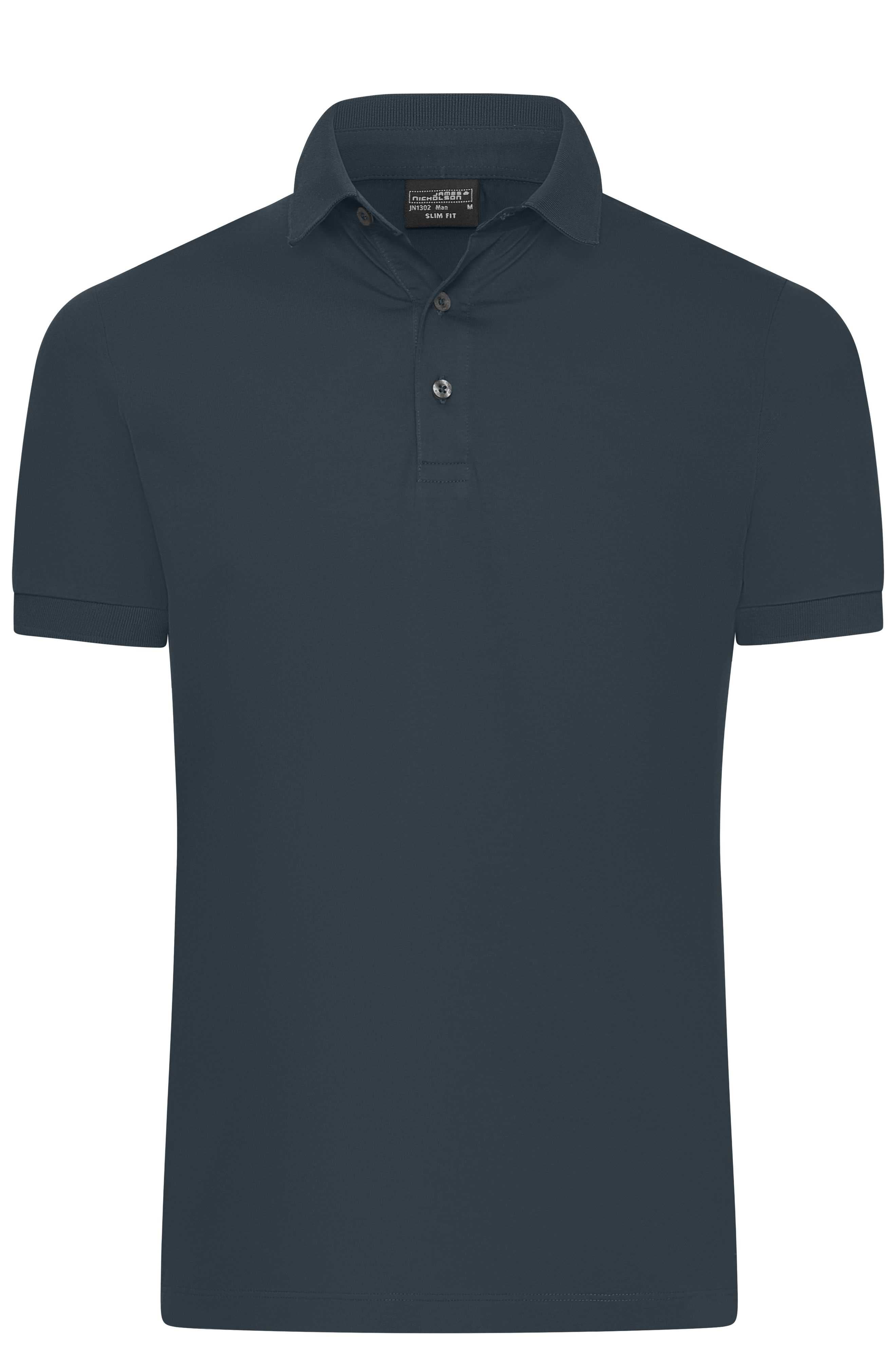 Men's Mercerised Polo Slim Fit