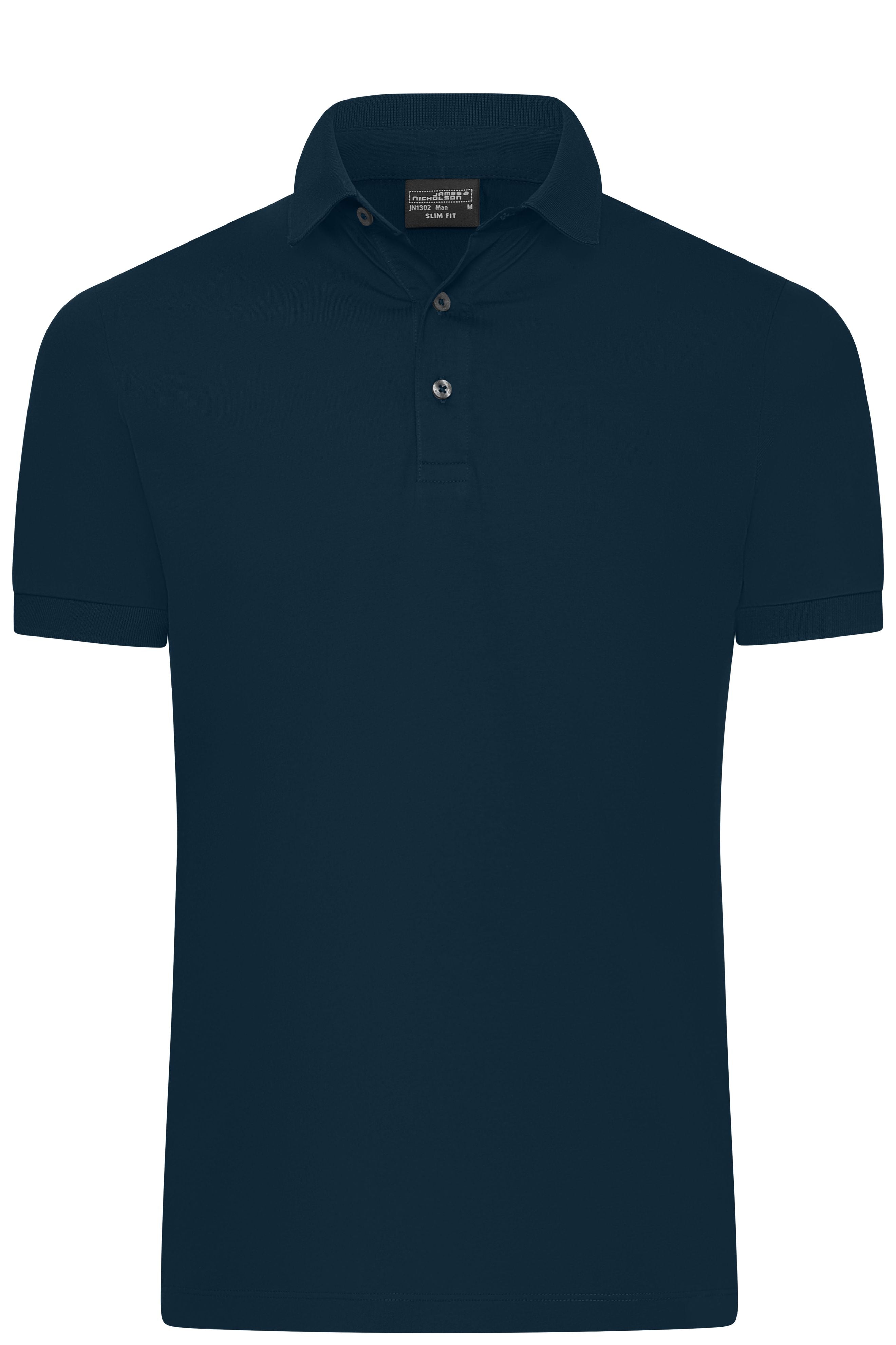 Men's Mercerised Polo Slim Fit