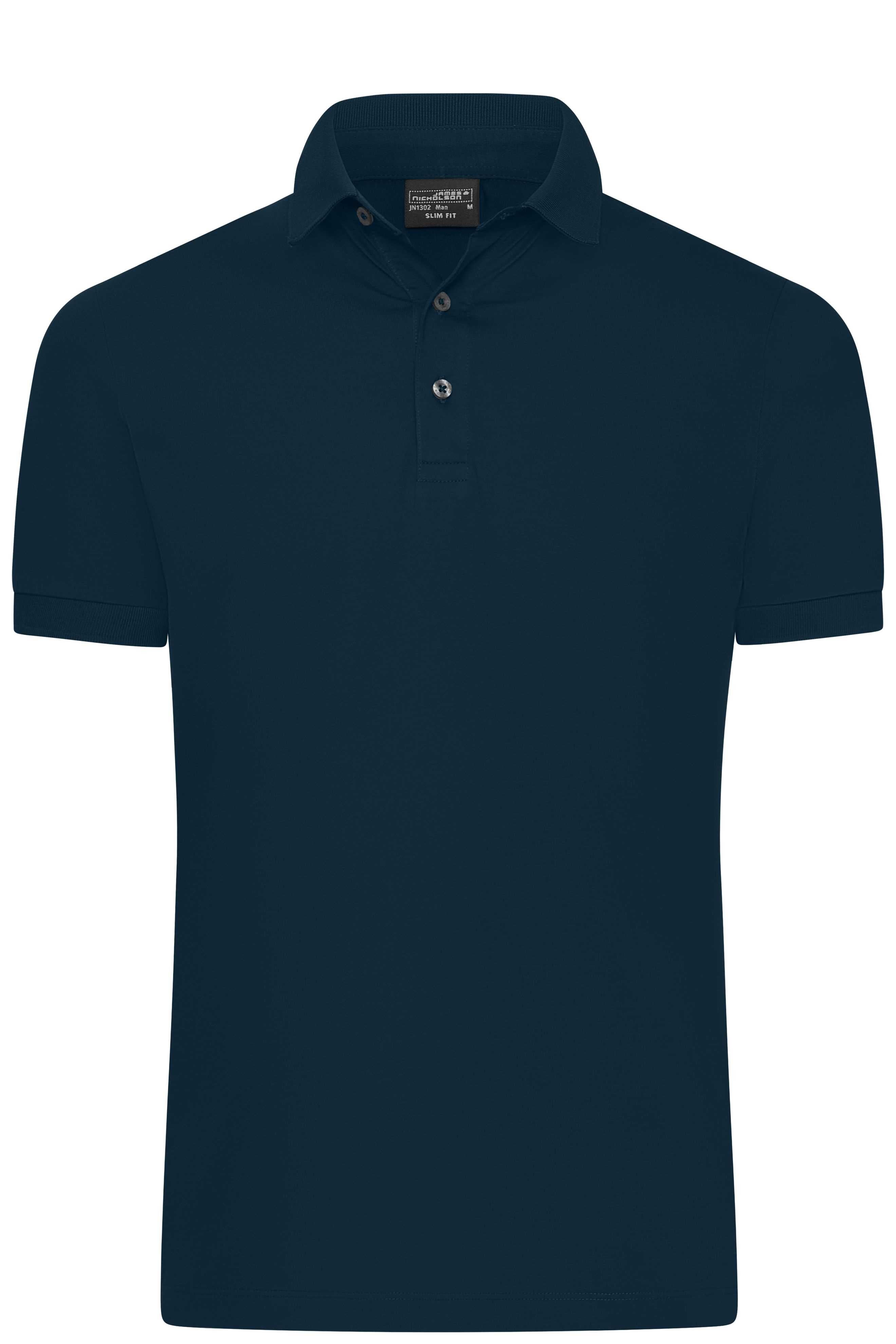 Men's Mercerised Polo Slim Fit