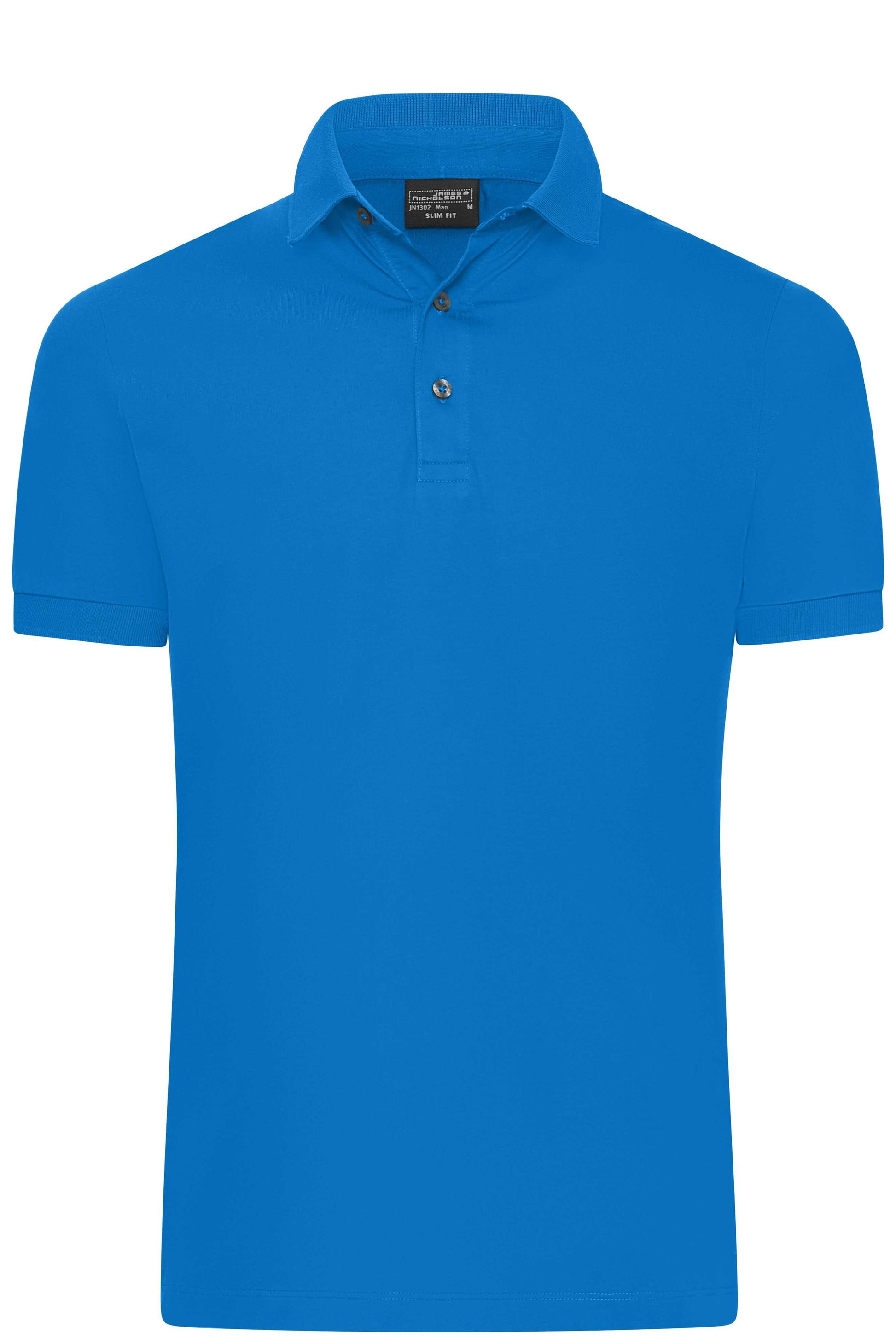 Men's Mercerised Polo Slim Fit