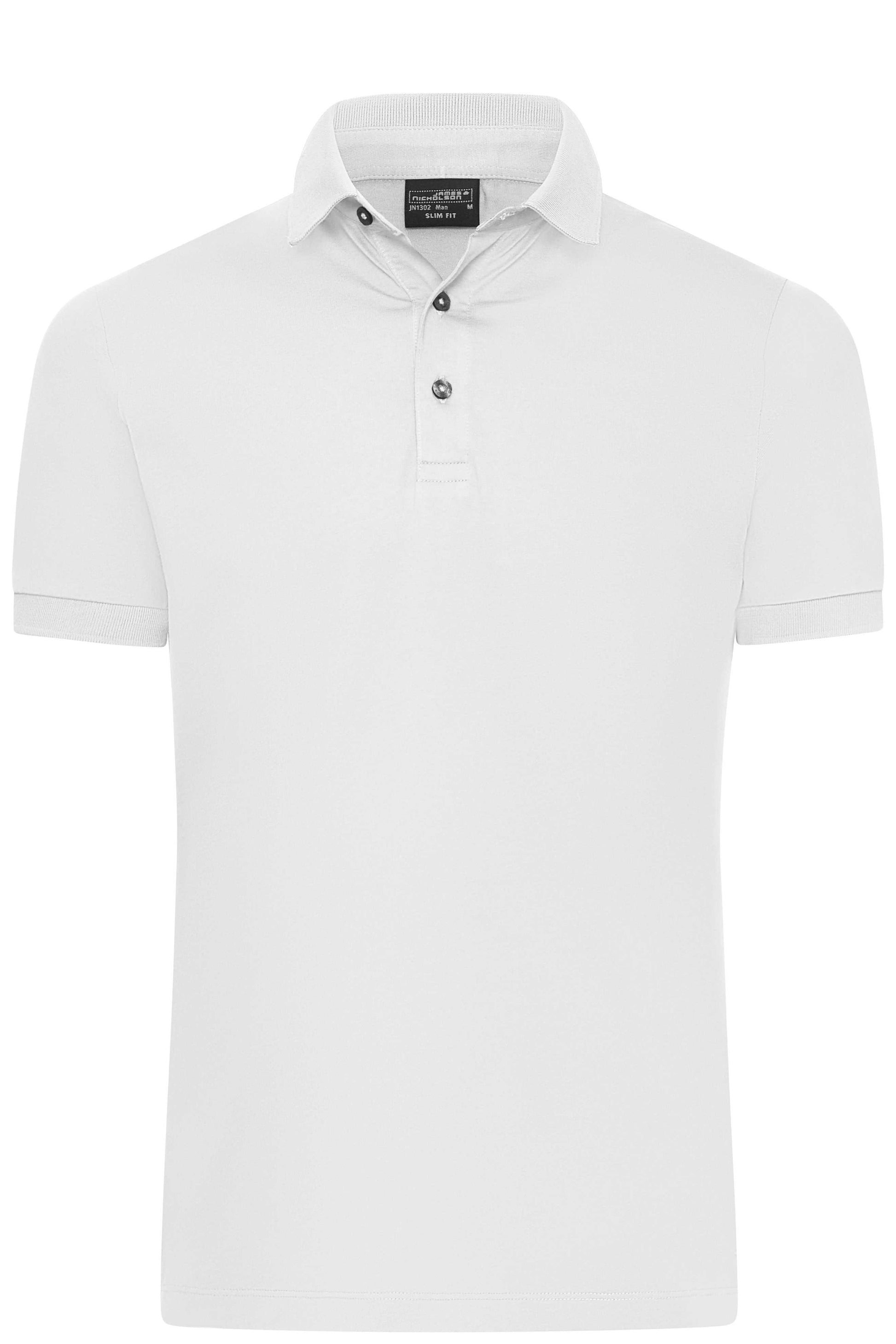 Men's Mercerised Polo Slim Fit