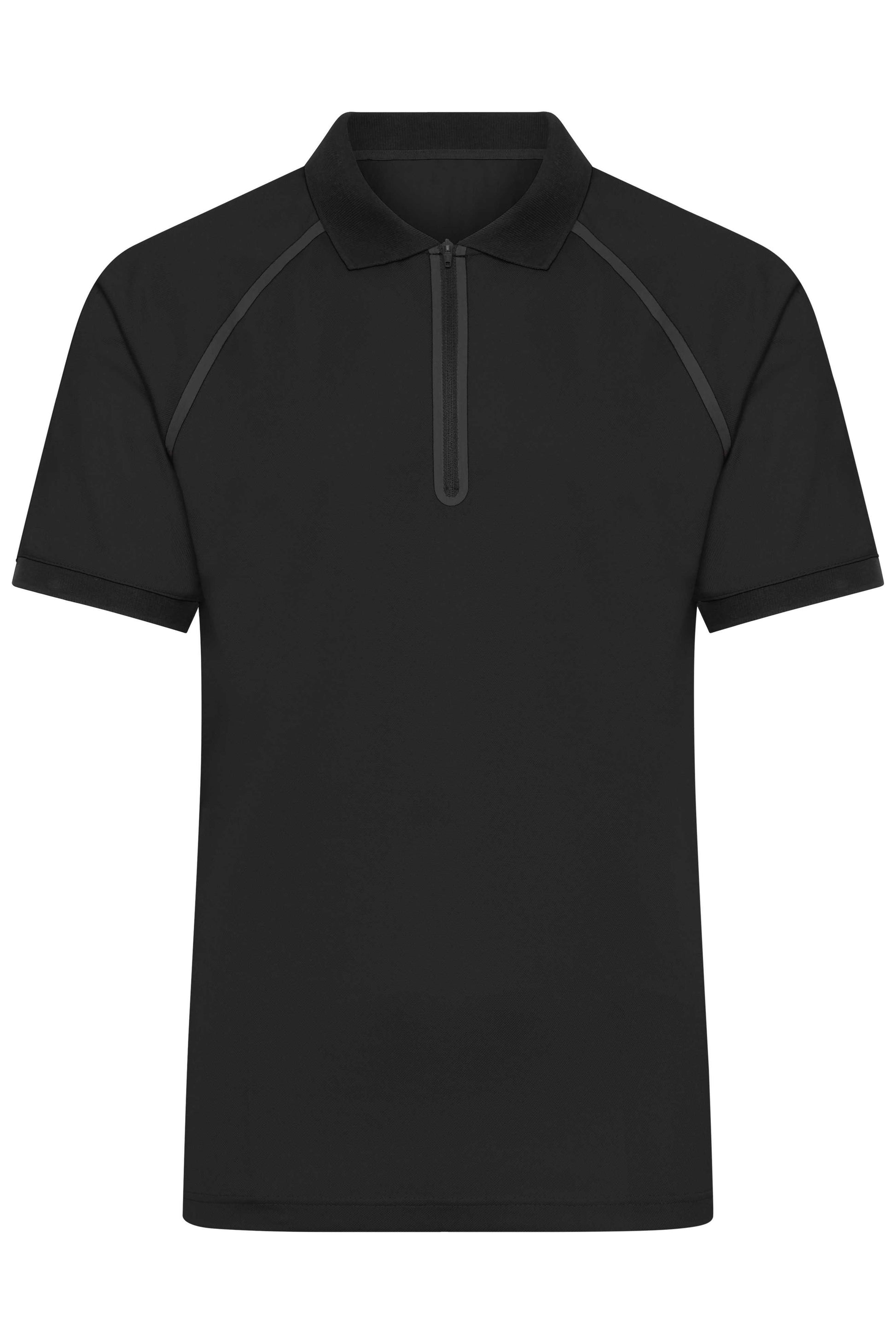 Men's Zip-Polo