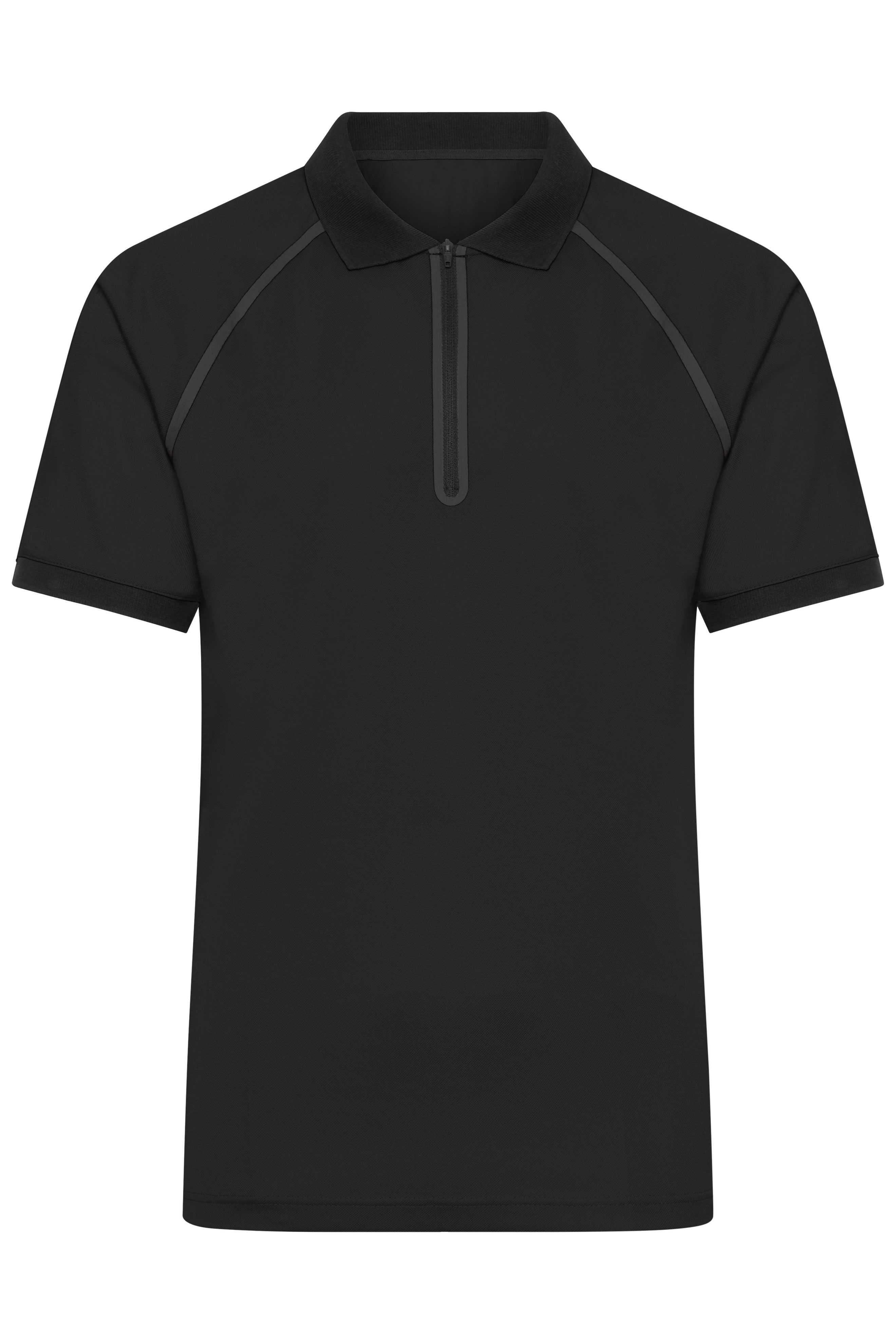 Men's Zip-Polo