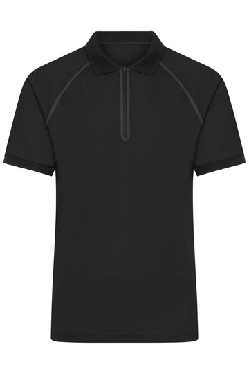 Men's Zip-Polo