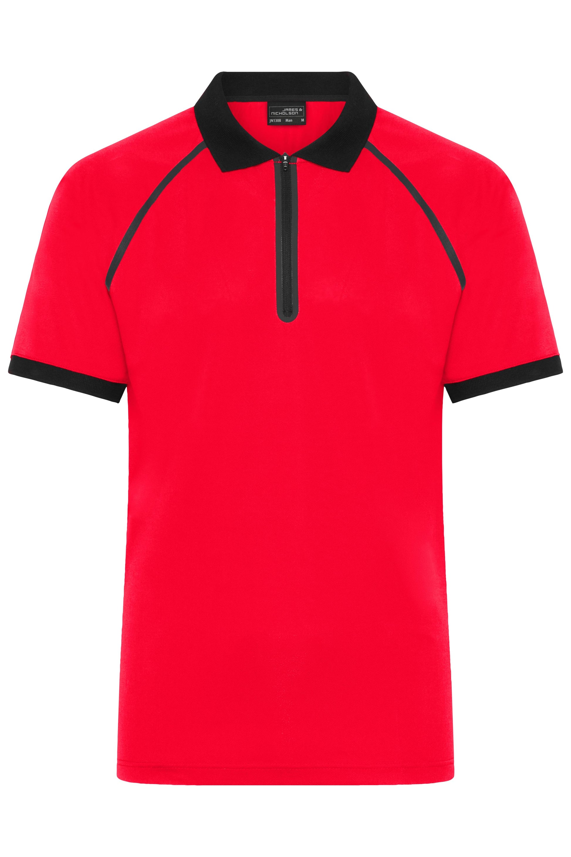 Men's Zip-Polo