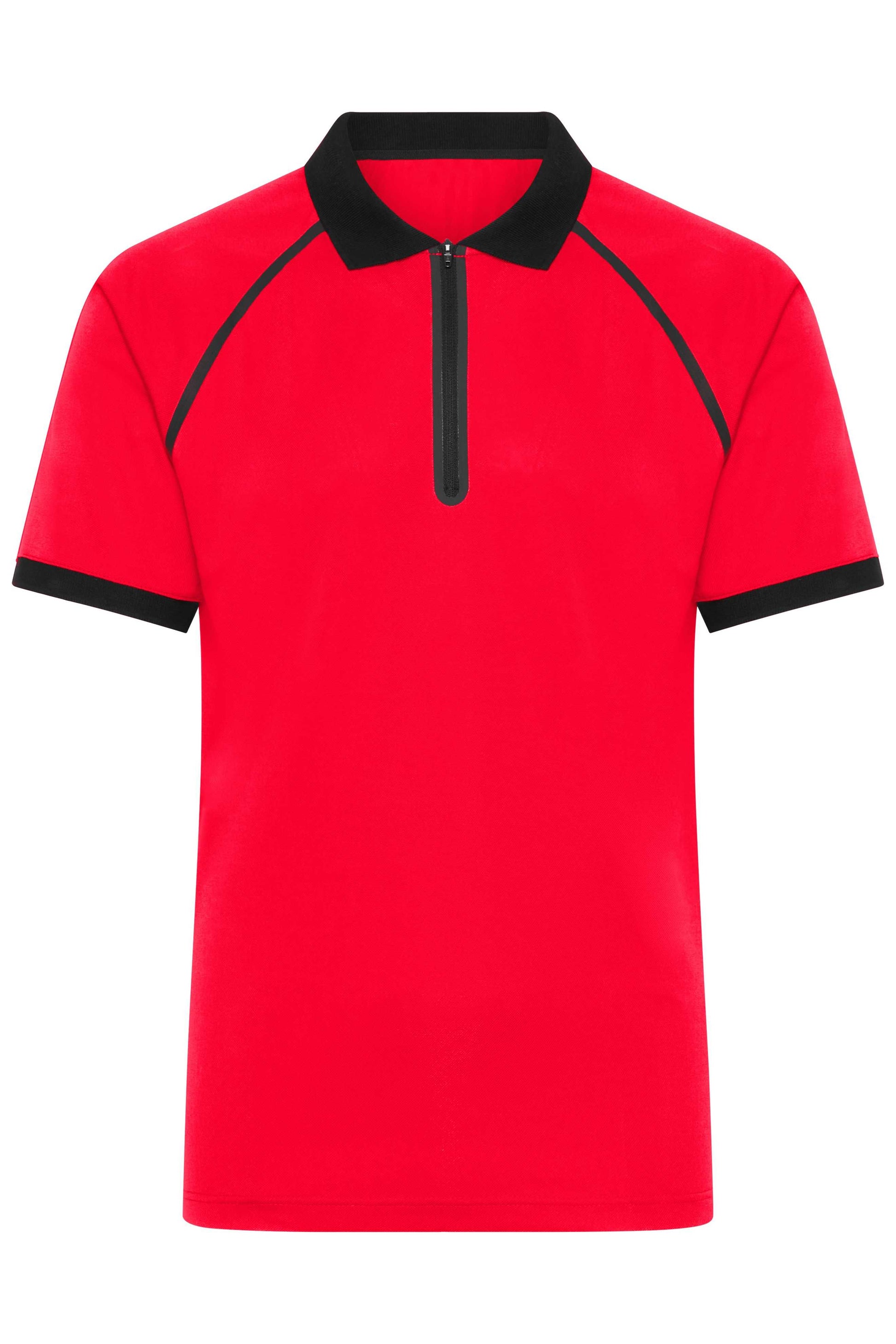 Men's Zip-Polo