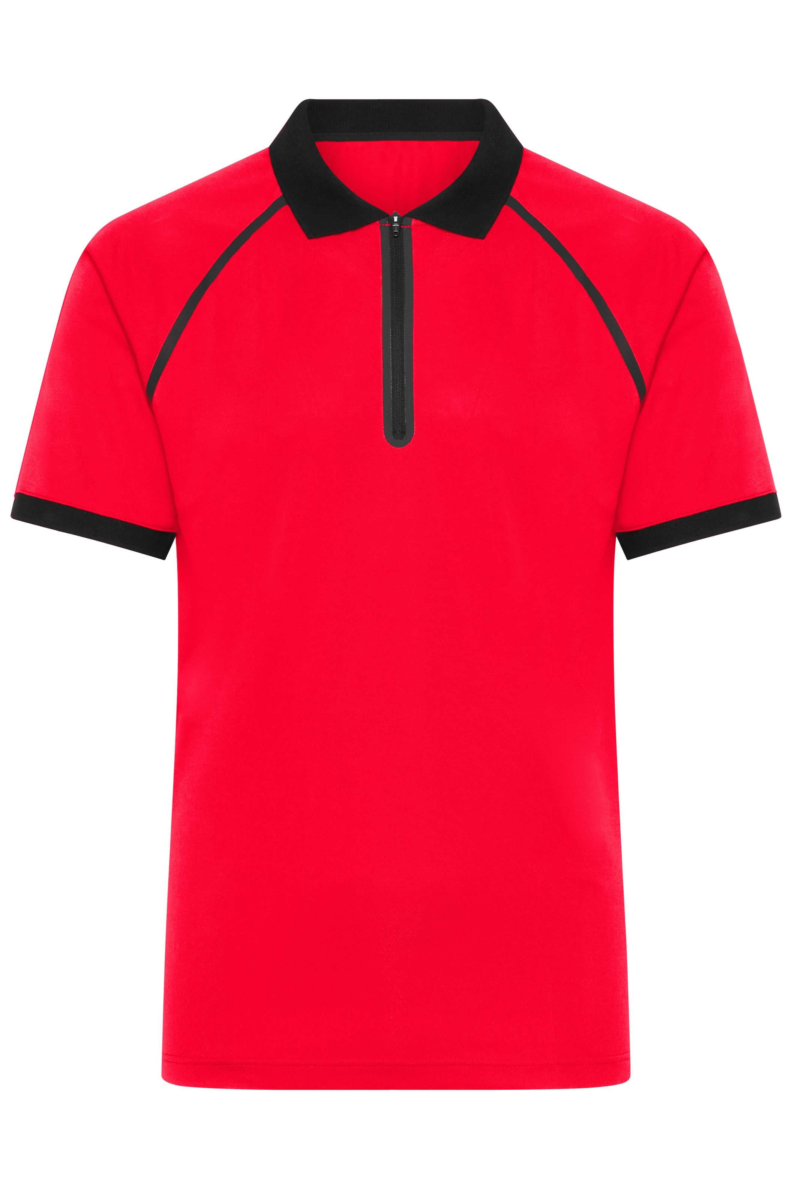 Men's Zip-Polo