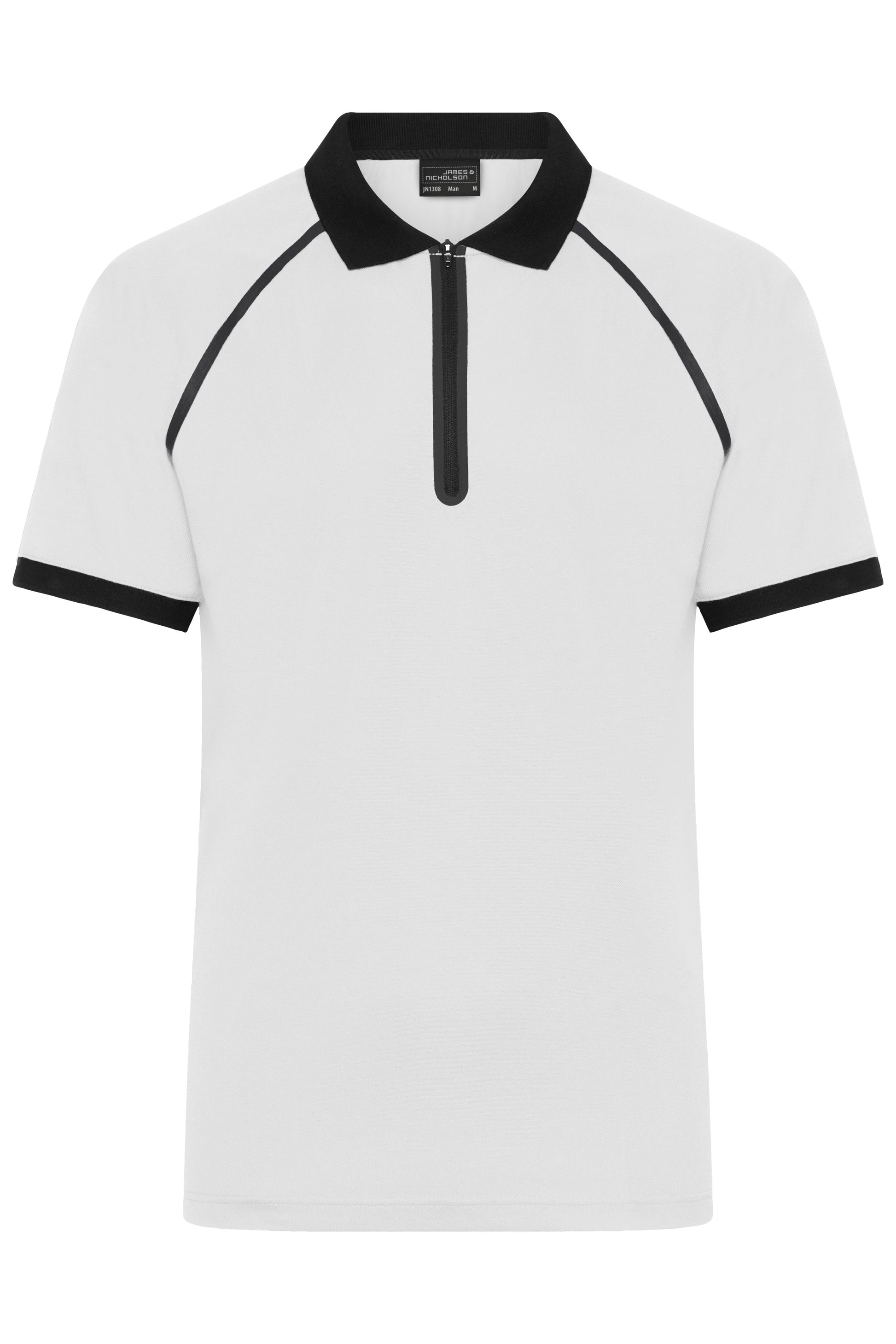 Men's Zip-Polo