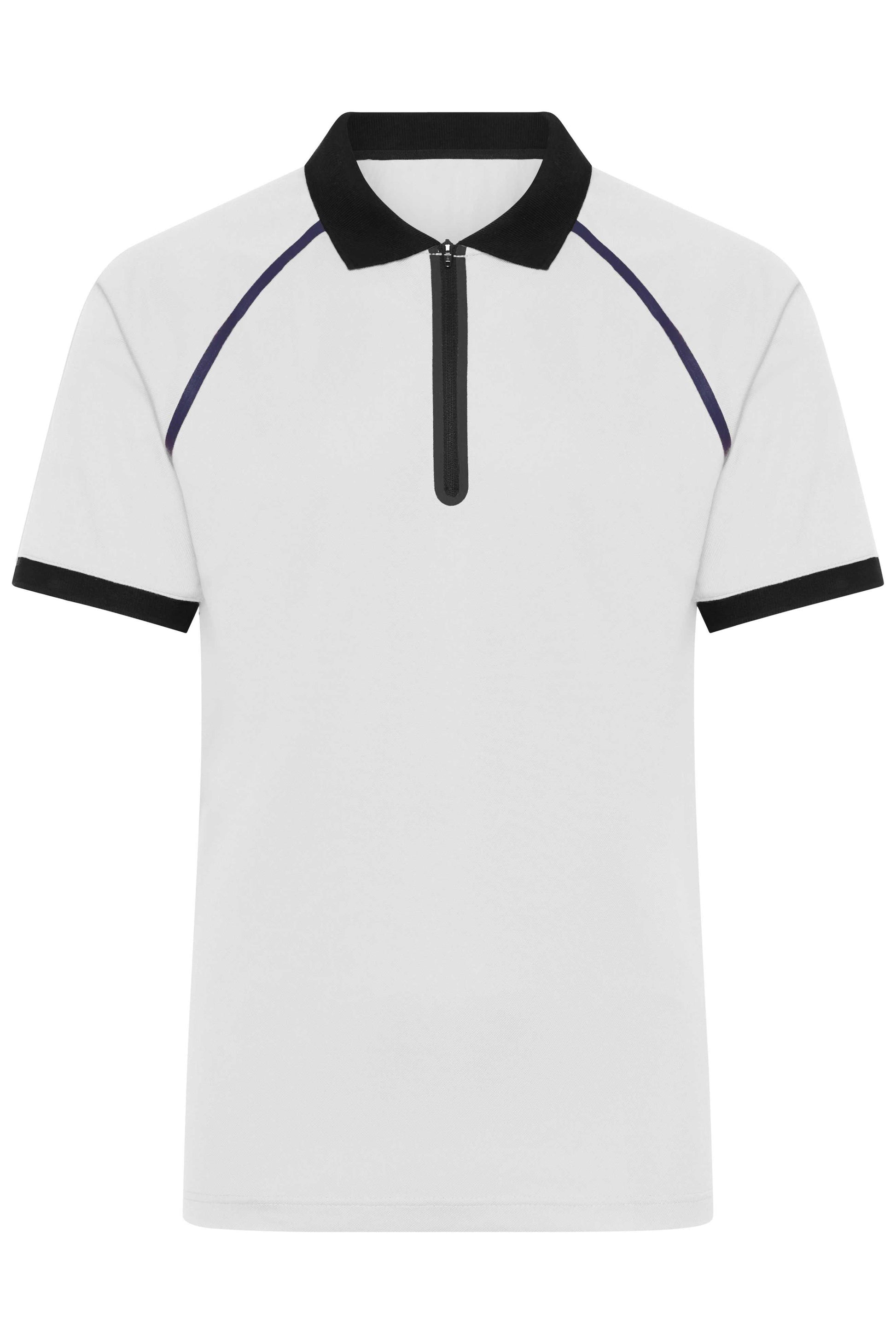 Men's Zip-Polo