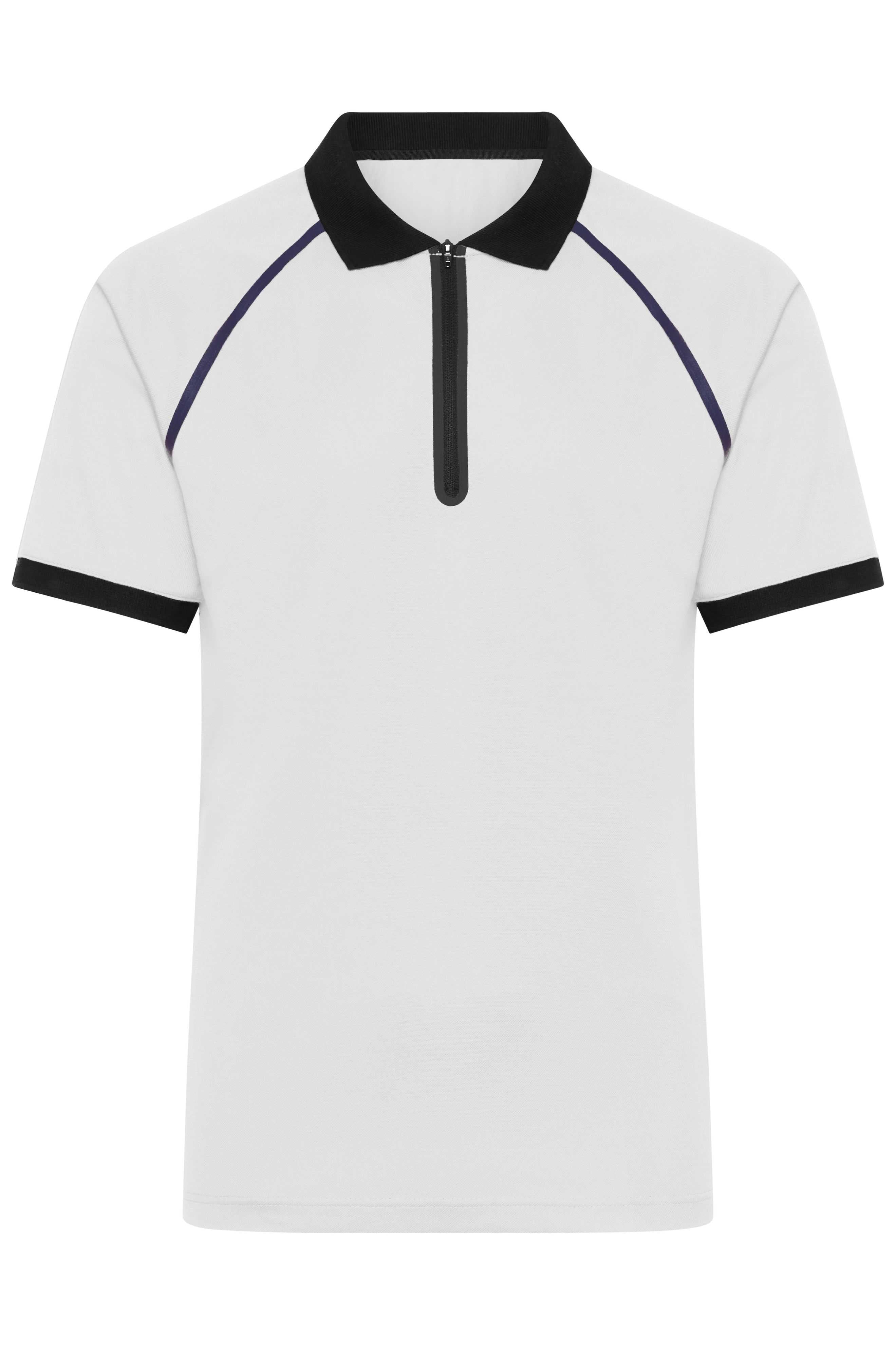 Men's Zip-Polo