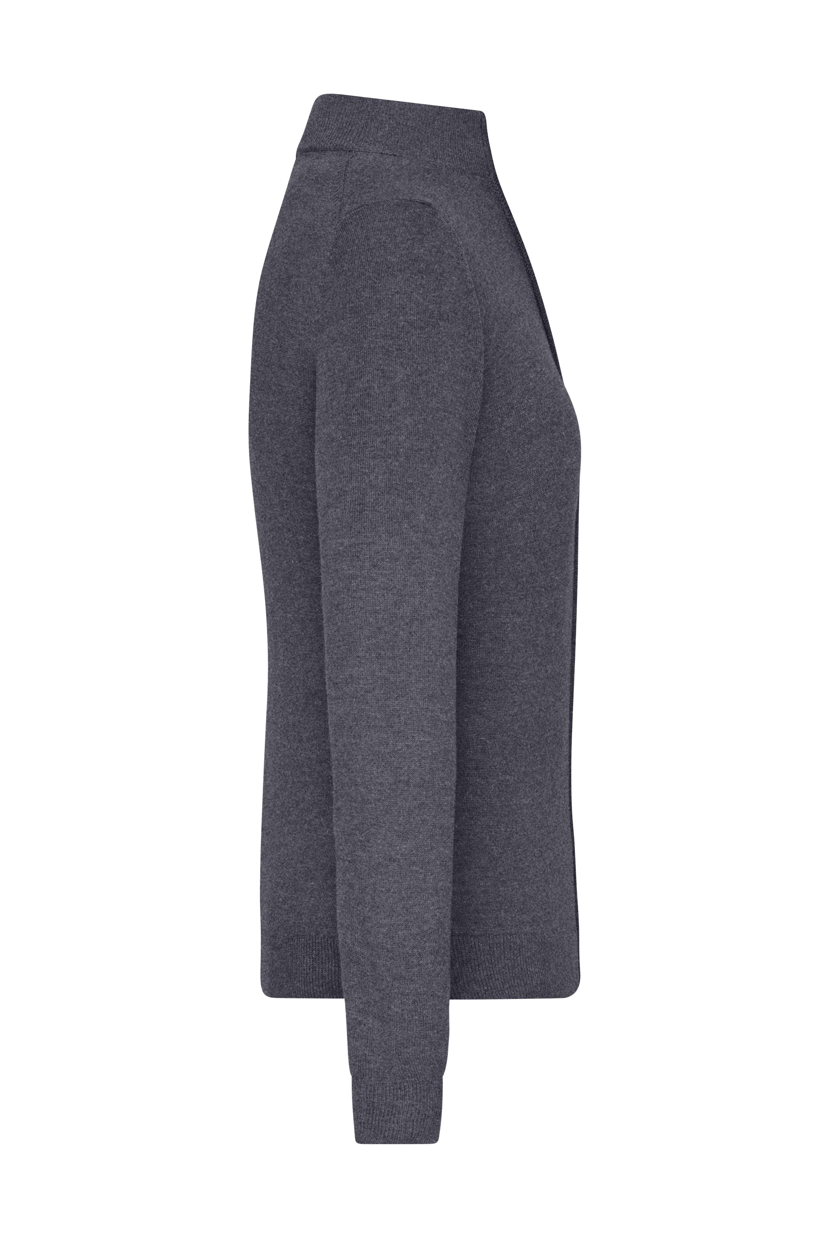 Ladies' Zip-Cardigan