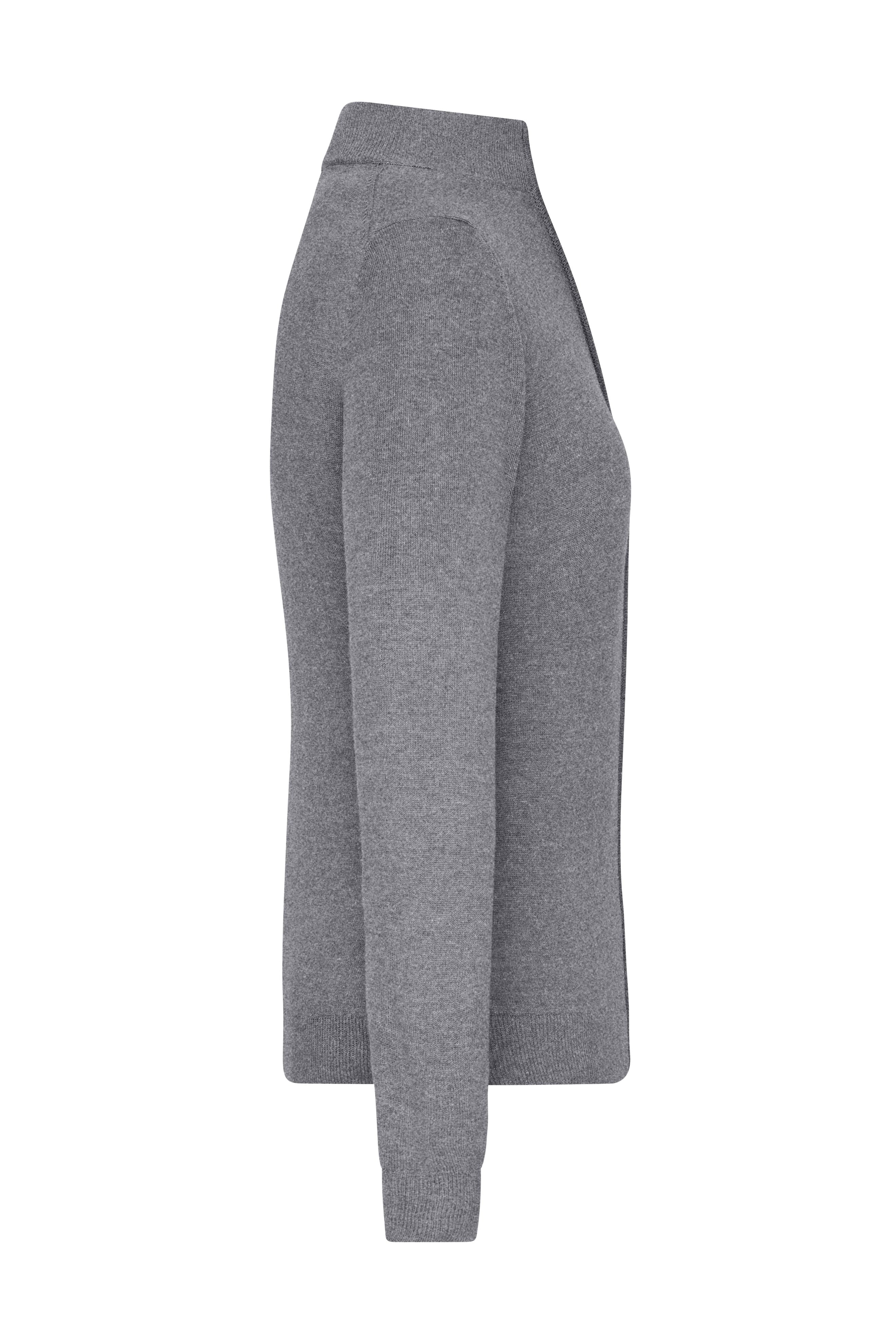 Ladies' Zip-Cardigan