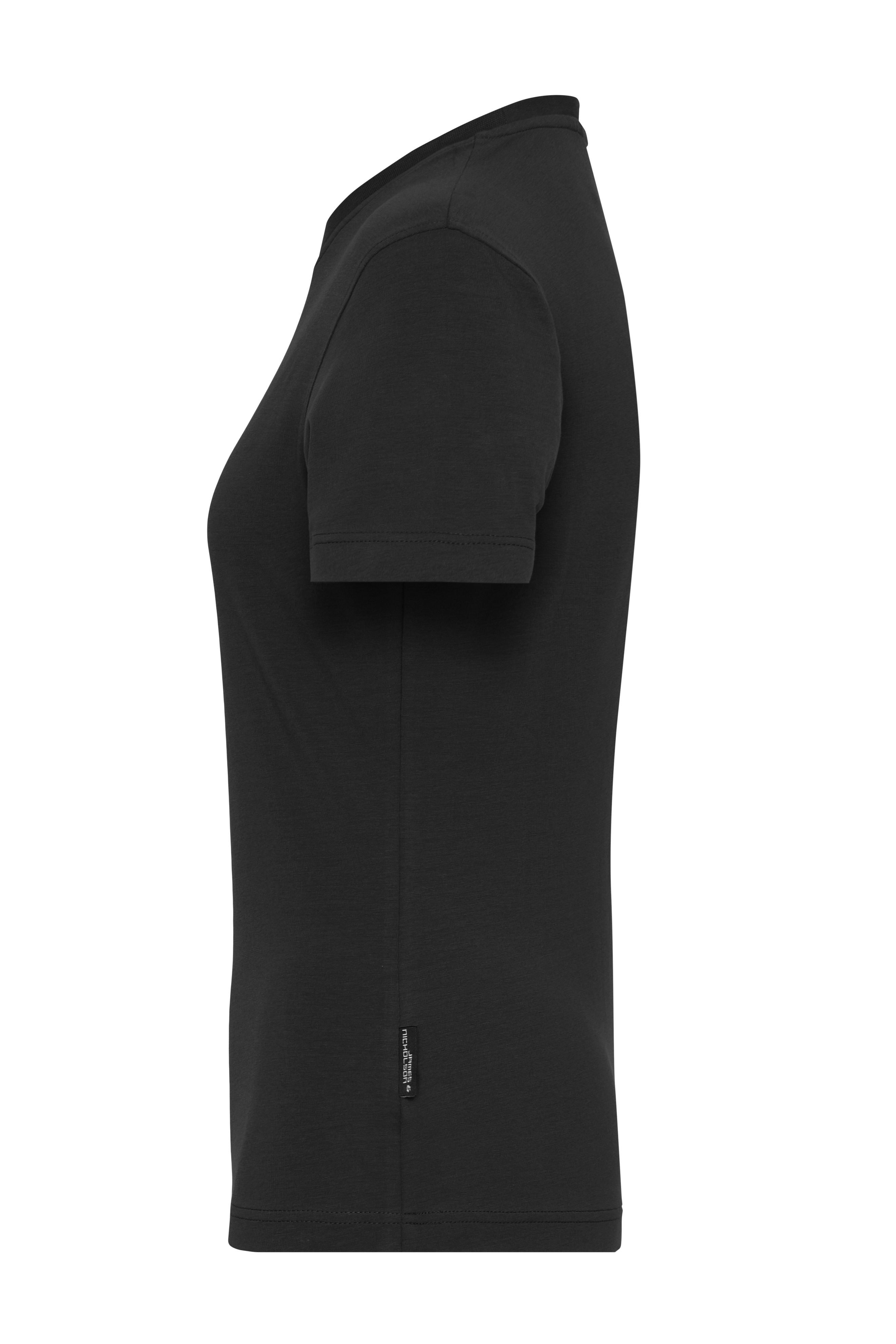 Ladies' BIO Stretch-T Work - SOLID - OCS Blended