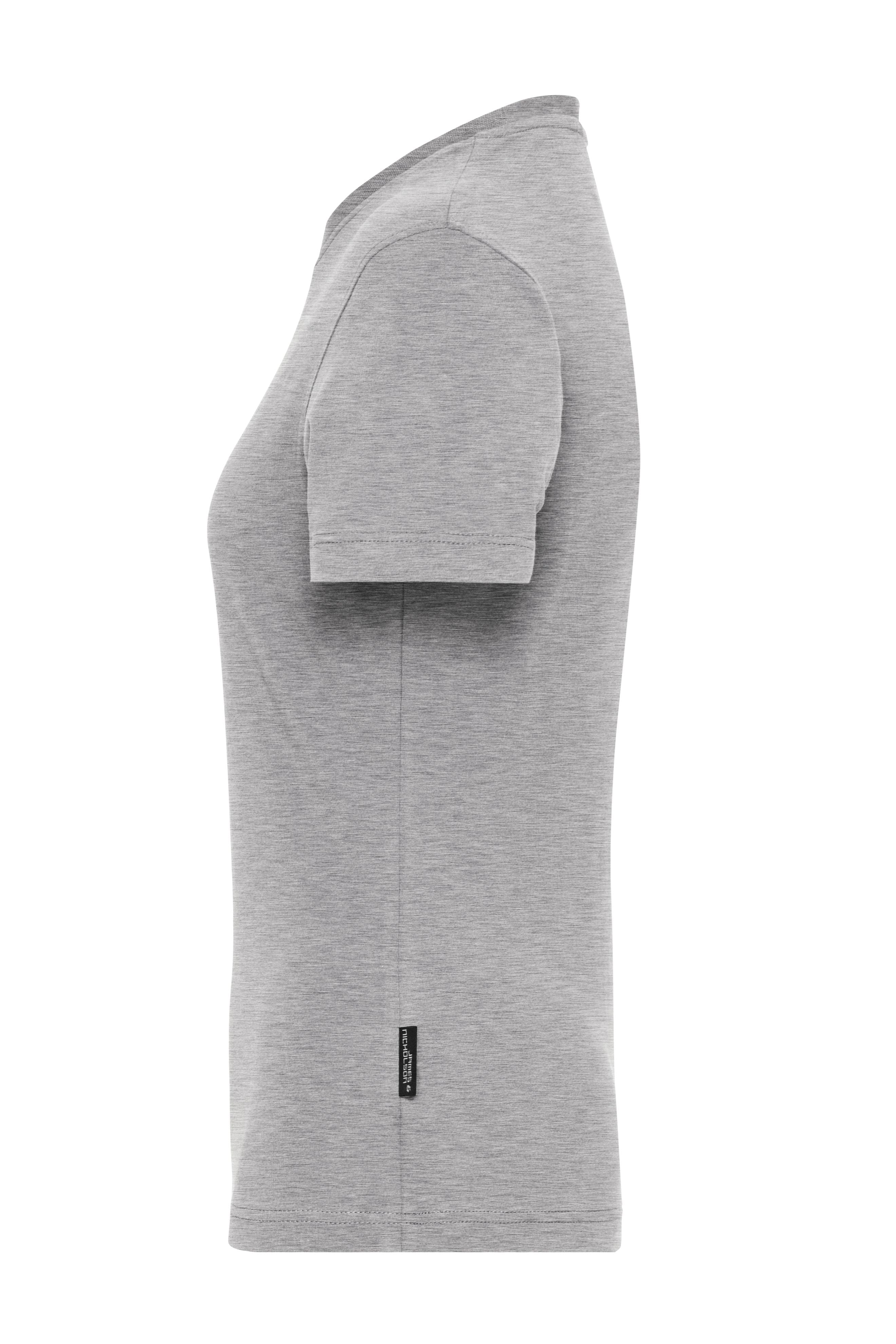Ladies' BIO Stretch-T Work - SOLID - OCS Blended