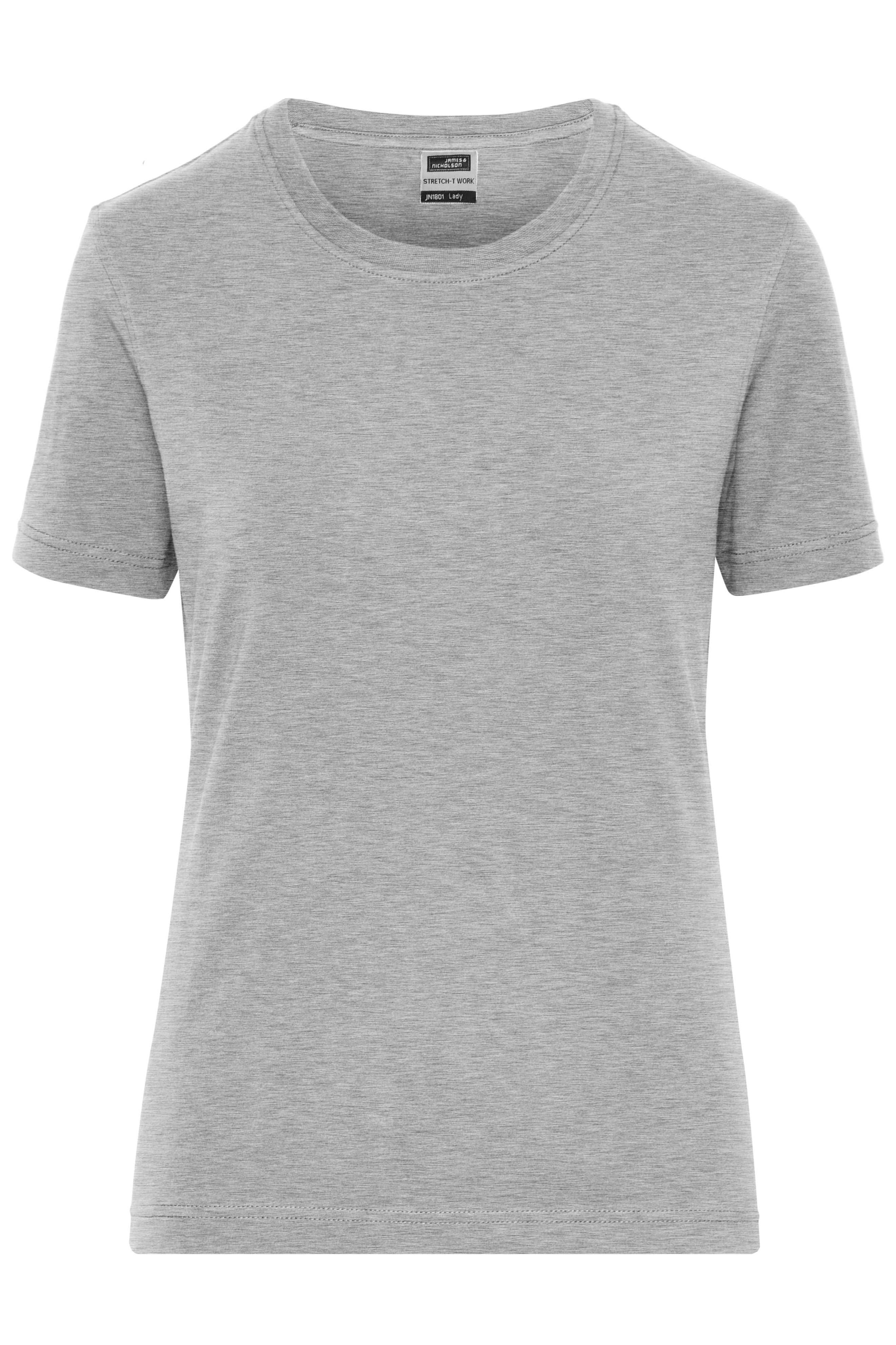Ladies' BIO Stretch-T Work - SOLID - OCS Blended