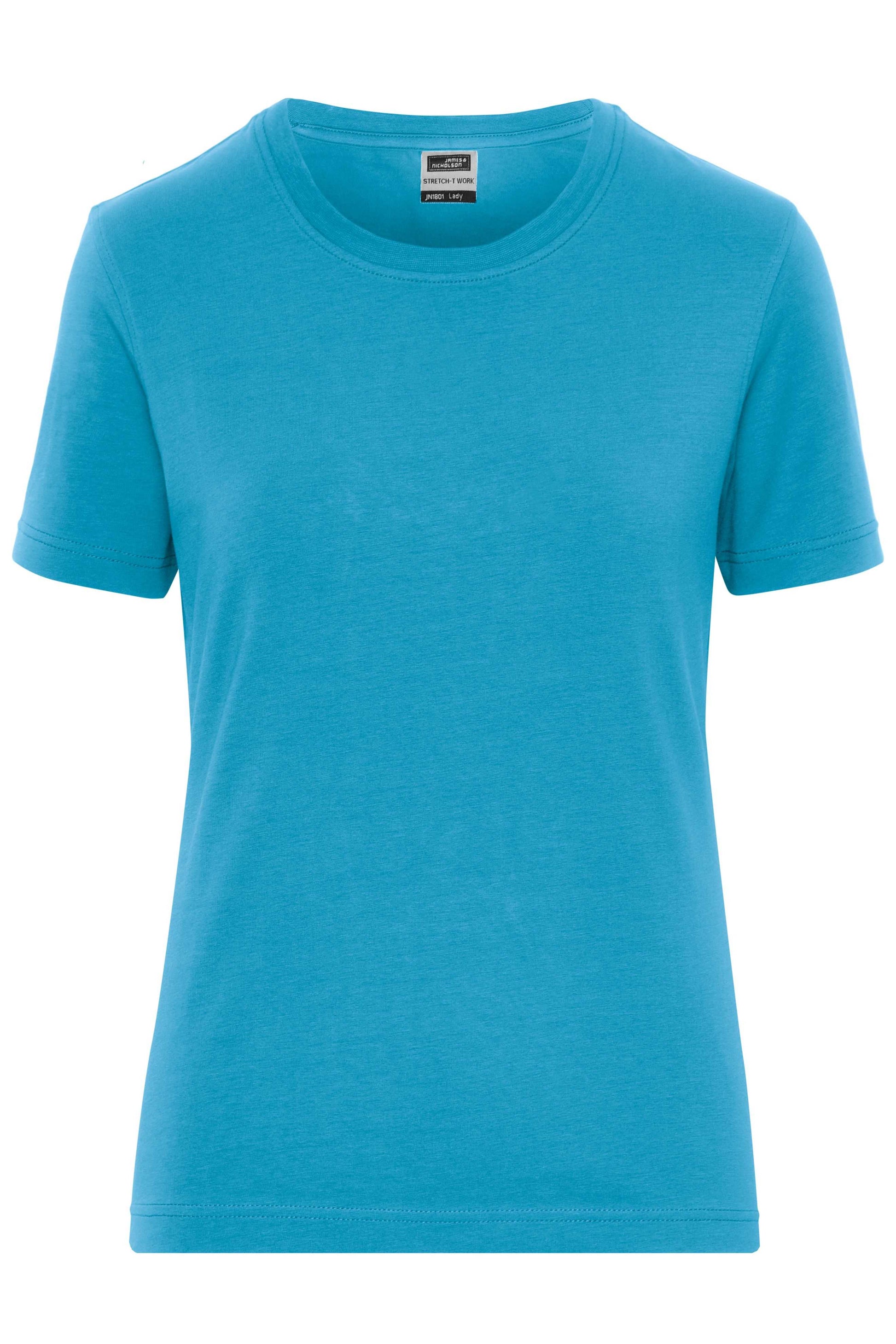 Ladies' BIO Stretch-T Work - SOLID - OCS Blended