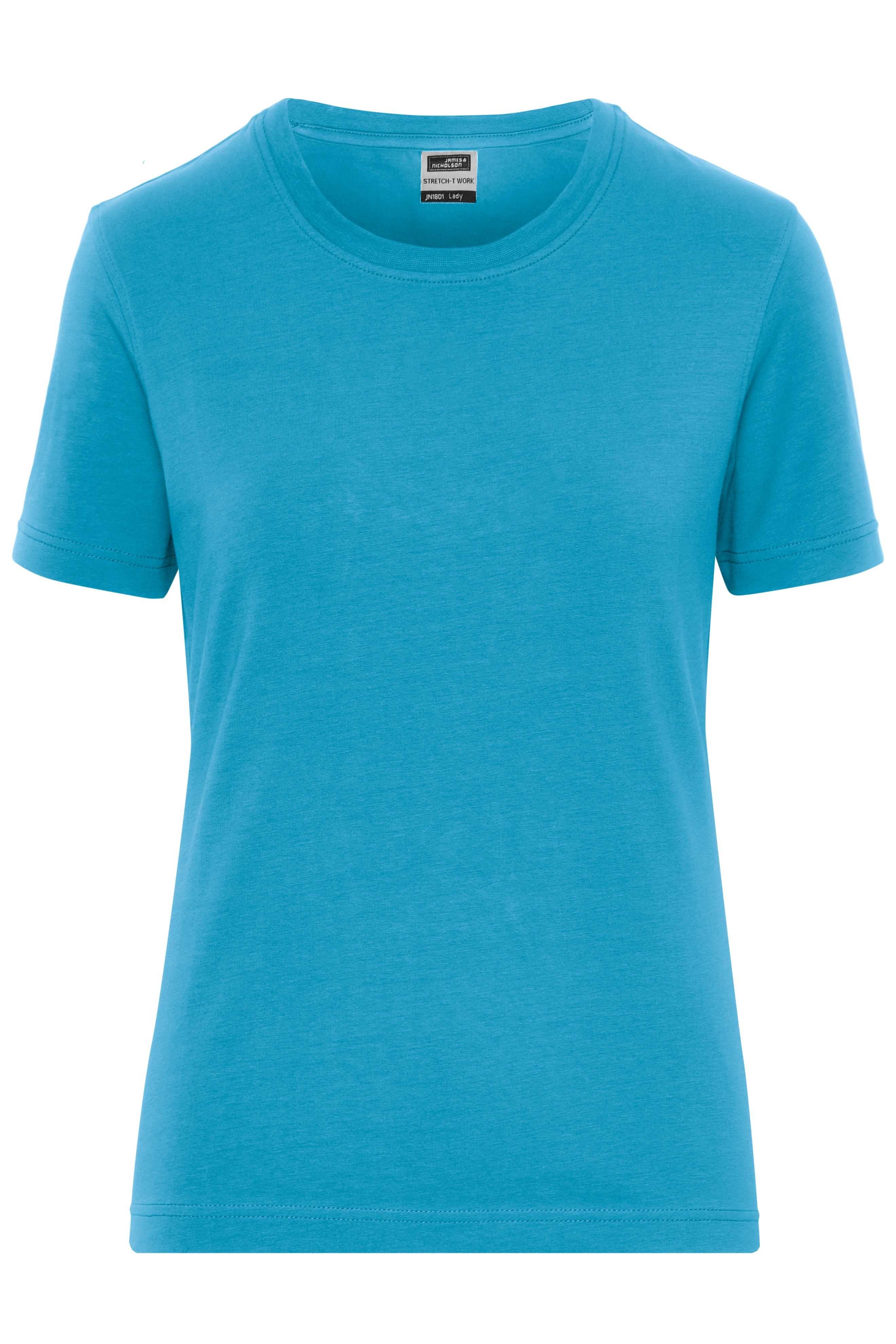 Ladies' BIO Stretch-T Work - SOLID - OCS Blended