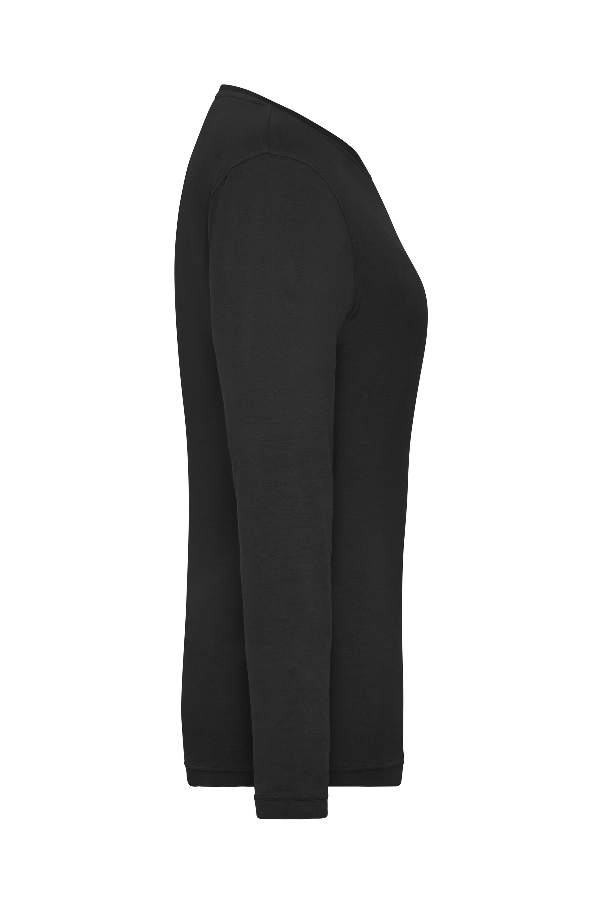 Ladies' BIO Stretch-Longsleeve Work - SOLID - OCS Blended