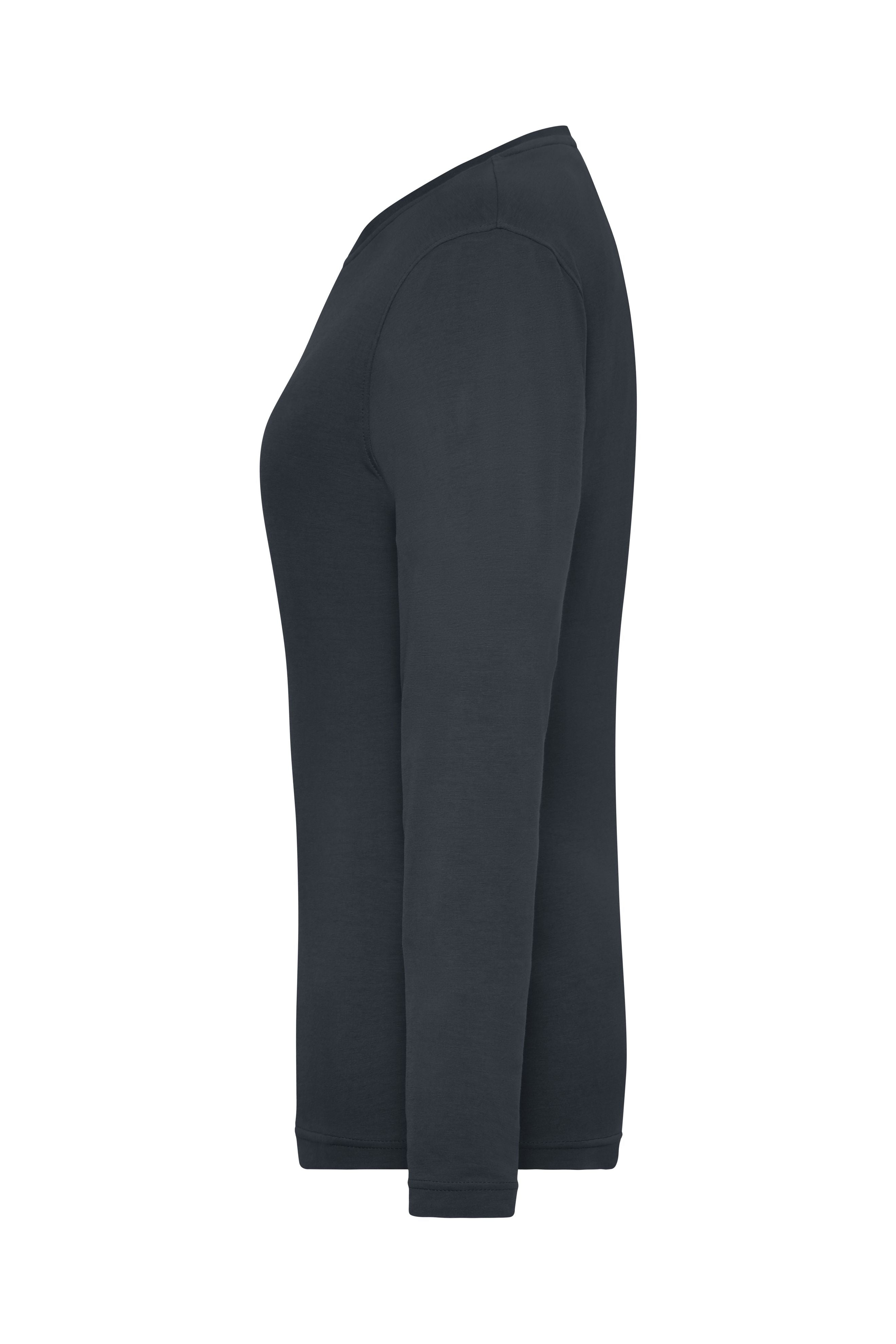 Ladies' BIO Stretch-Longsleeve Work - SOLID - OCS Blended