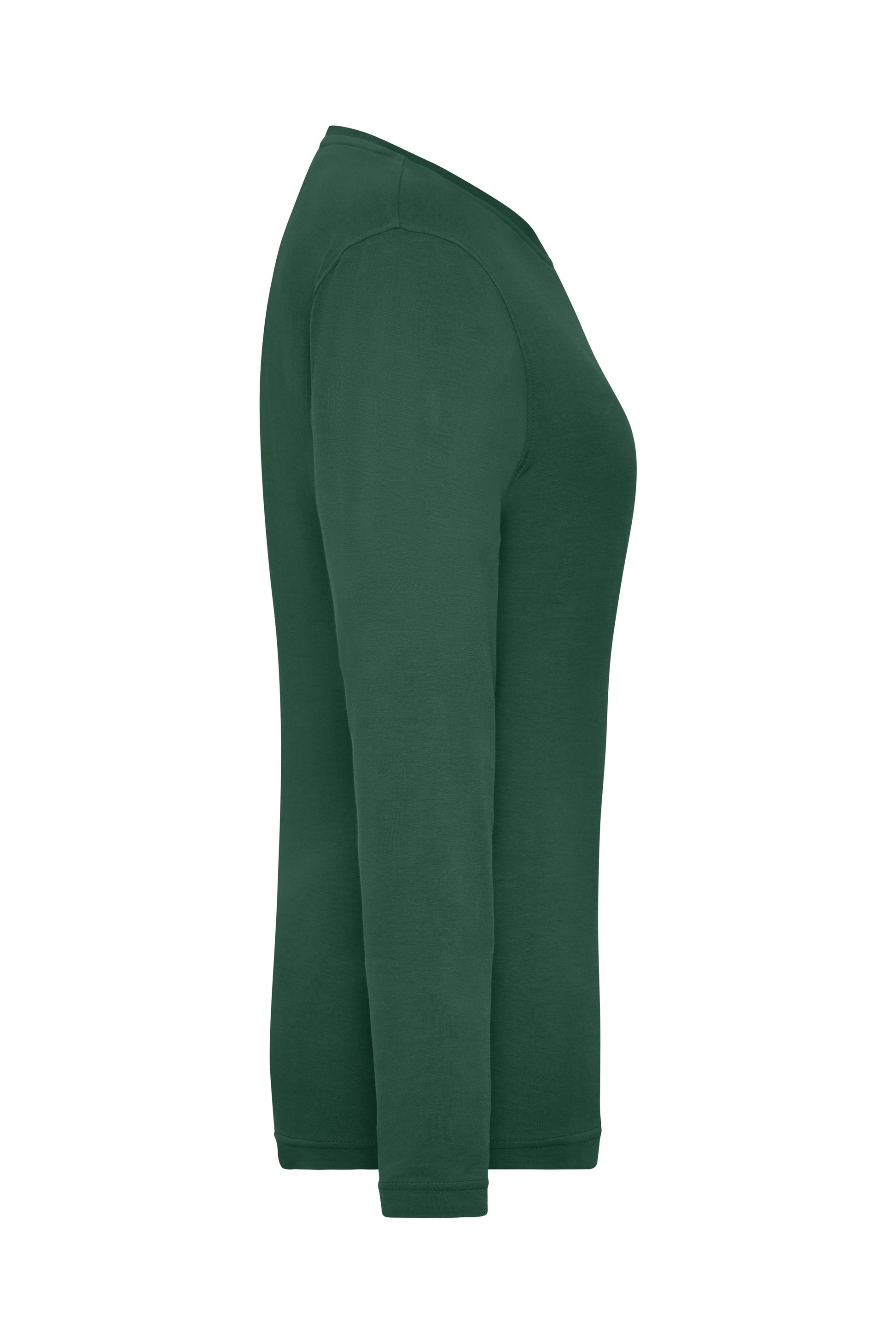 Ladies' BIO Stretch-Longsleeve Work - SOLID - OCS Blended