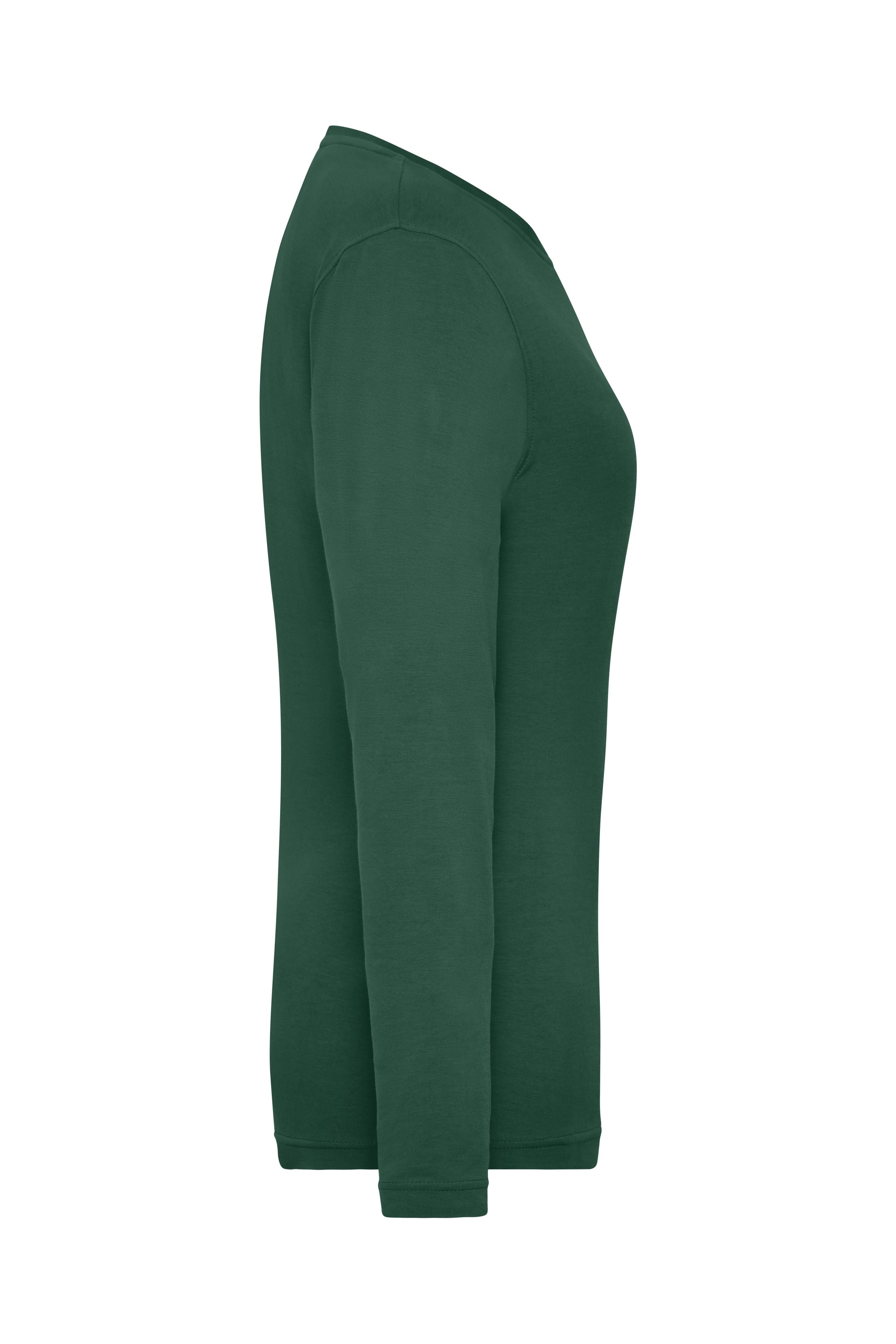 Ladies' BIO Stretch-Longsleeve Work - SOLID - OCS Blended