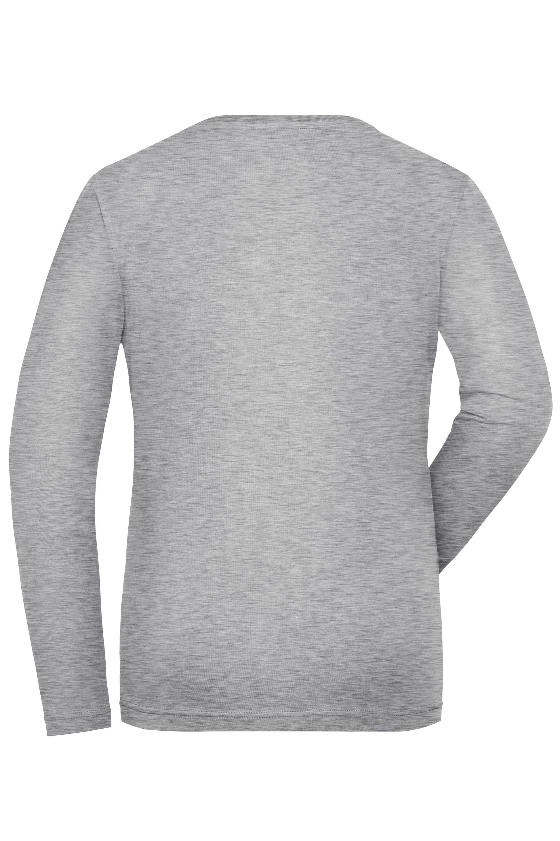 Ladies' BIO Stretch-Longsleeve Work - SOLID - OCS Blended
