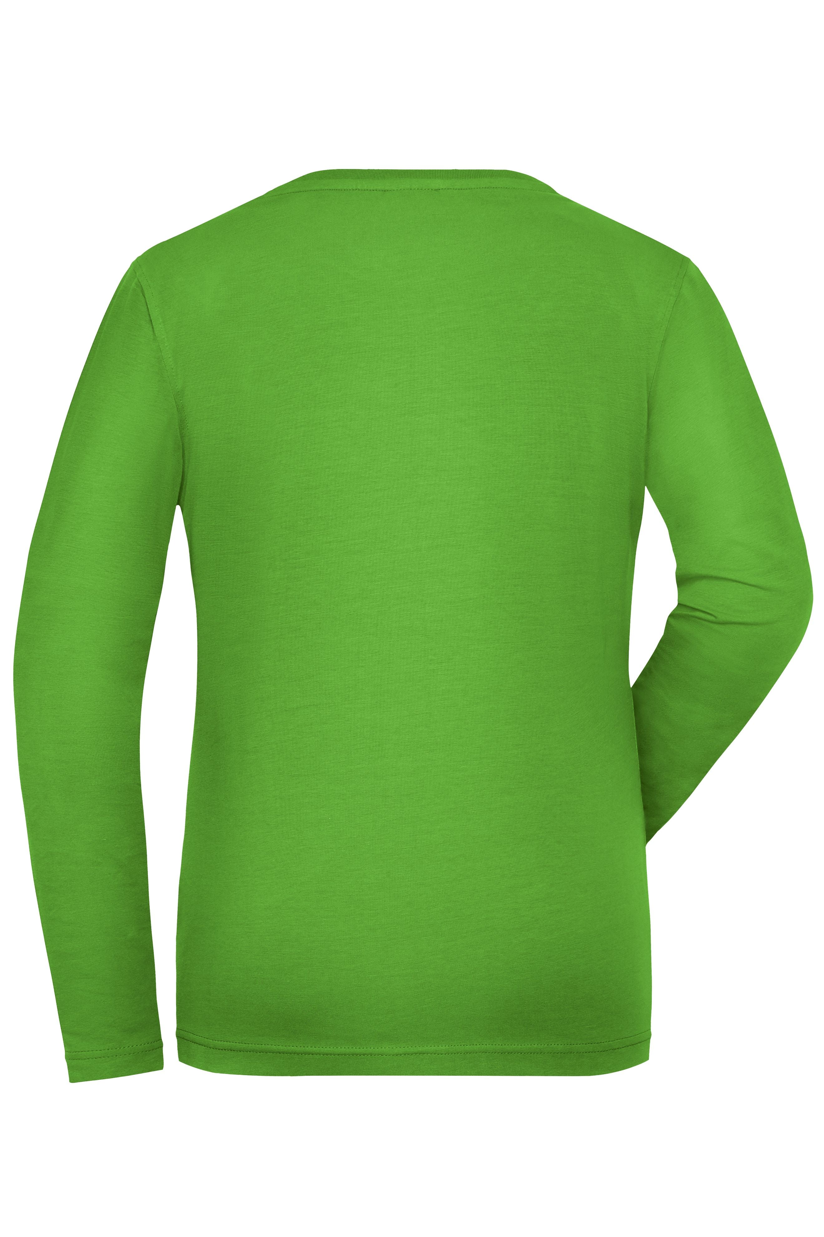 Ladies' BIO Stretch-Longsleeve Work - SOLID - OCS Blended