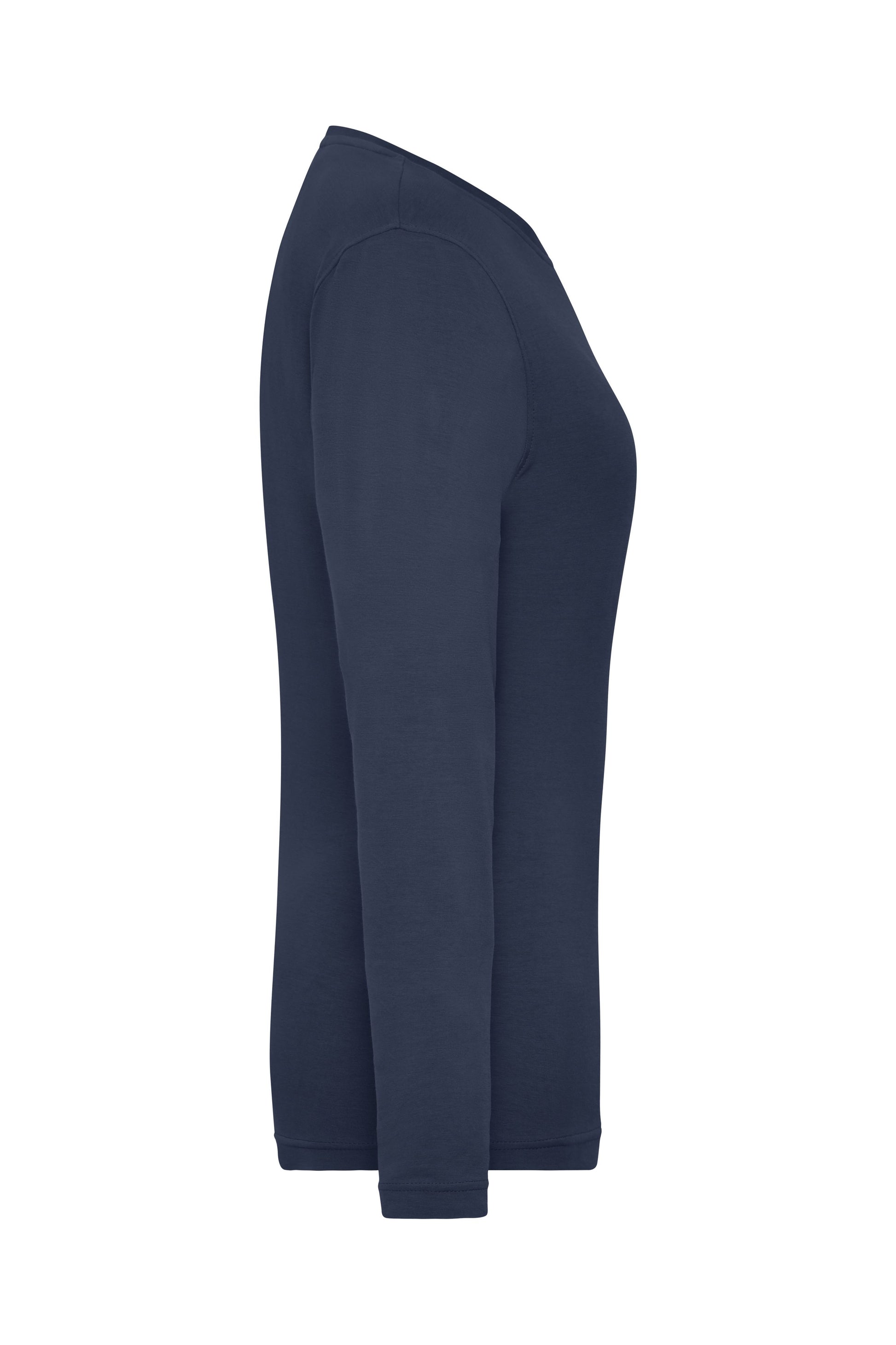Ladies' BIO Stretch-Longsleeve Work - SOLID - OCS Blended