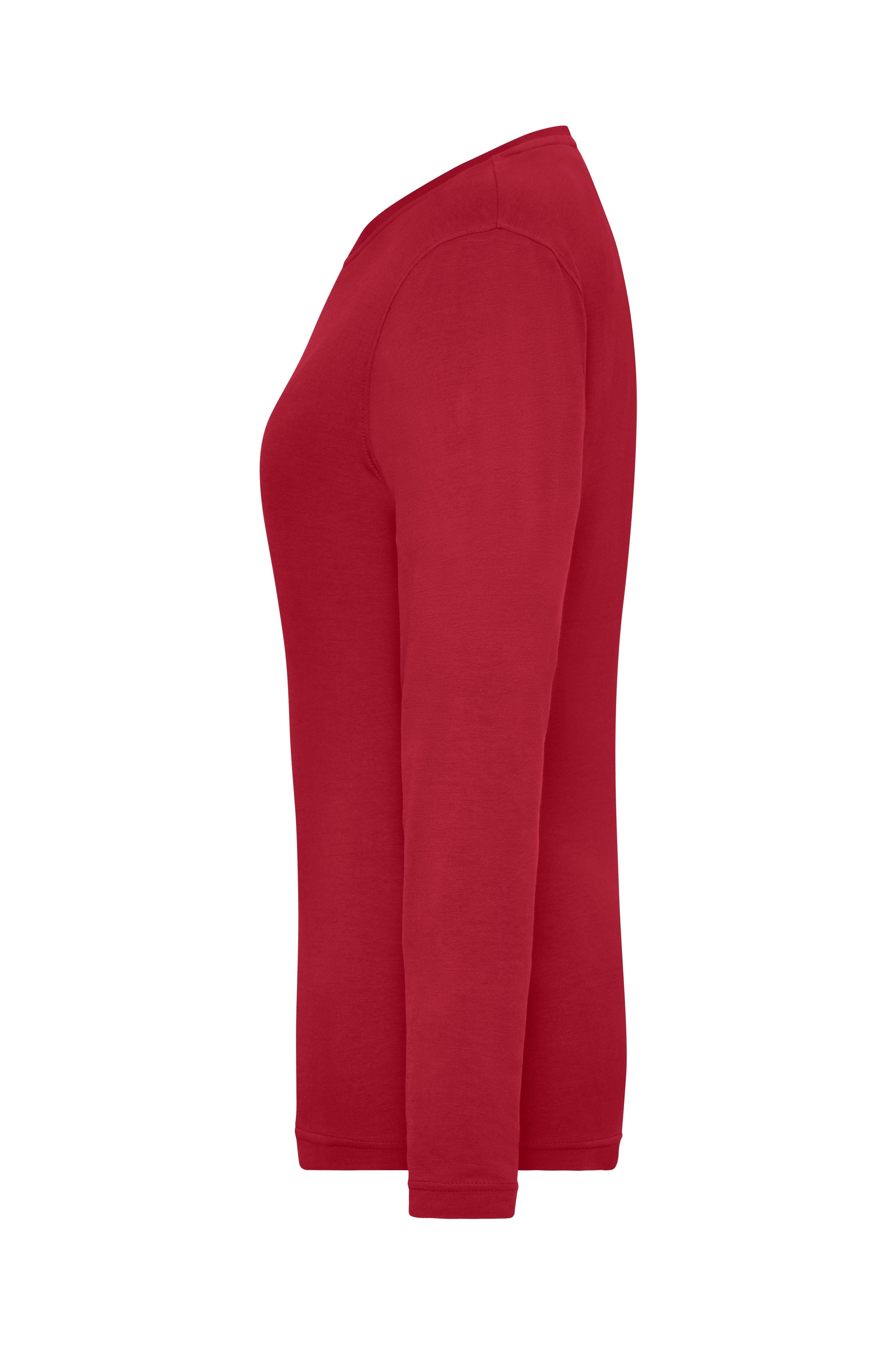 Ladies' BIO Stretch-Longsleeve Work - SOLID - OCS Blended