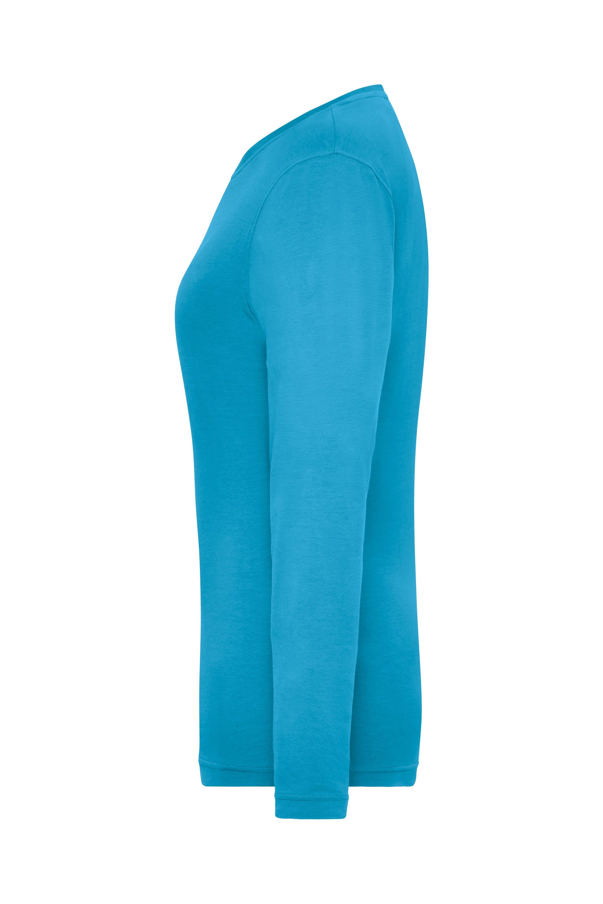 Ladies' BIO Stretch-Longsleeve Work - SOLID - OCS Blended