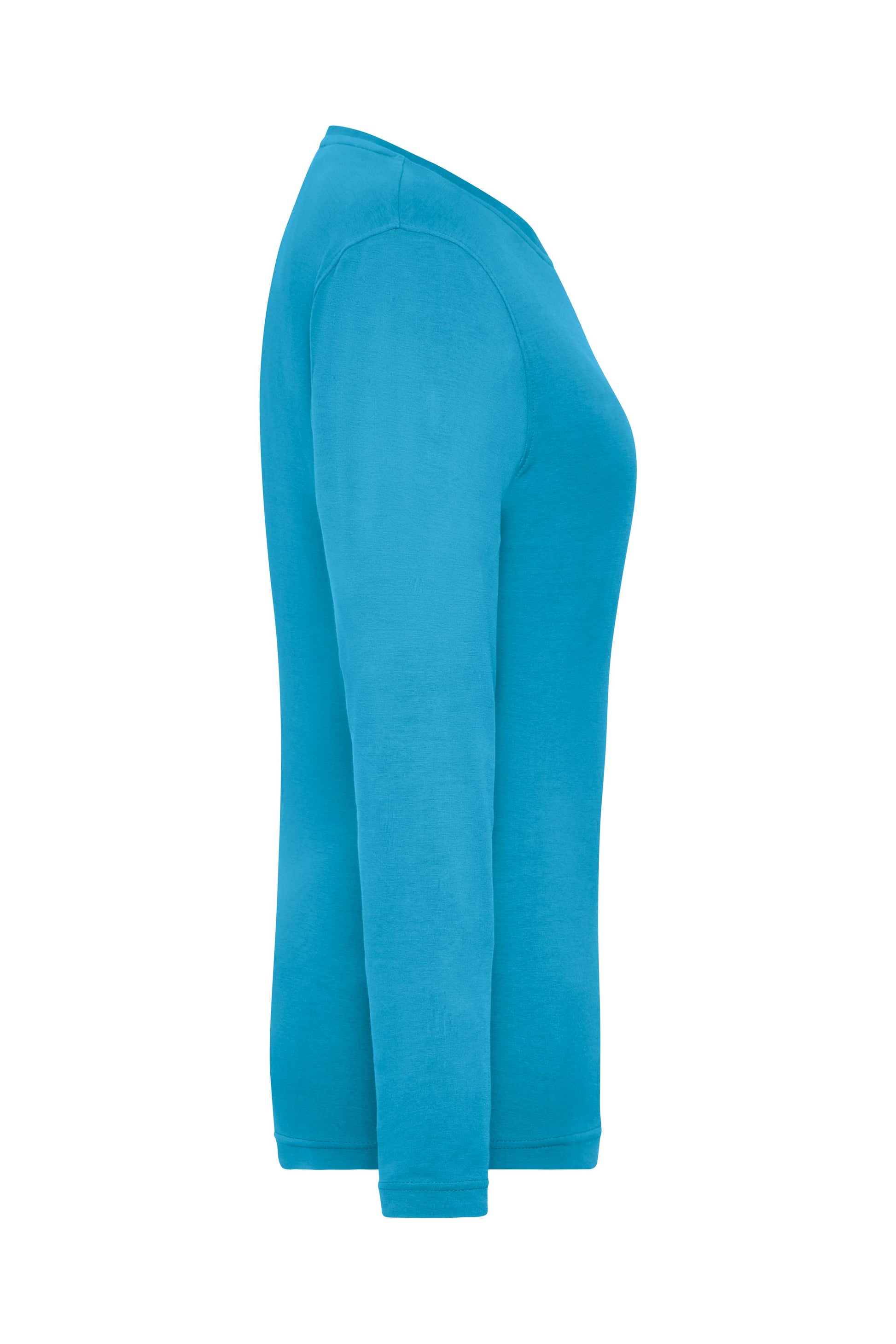 Ladies' BIO Stretch-Longsleeve Work - SOLID - OCS Blended