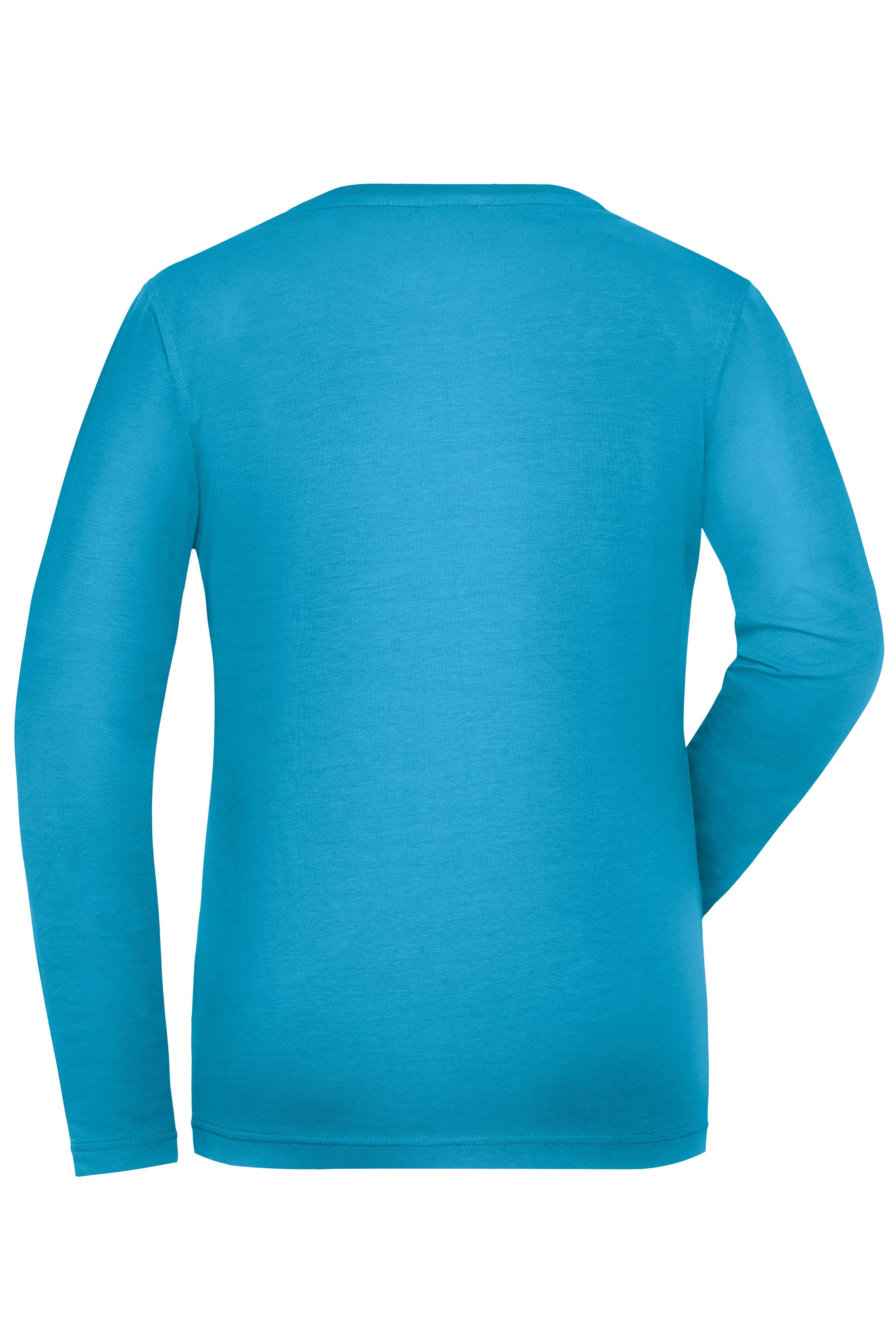 Ladies' BIO Stretch-Longsleeve Work - SOLID - OCS Blended