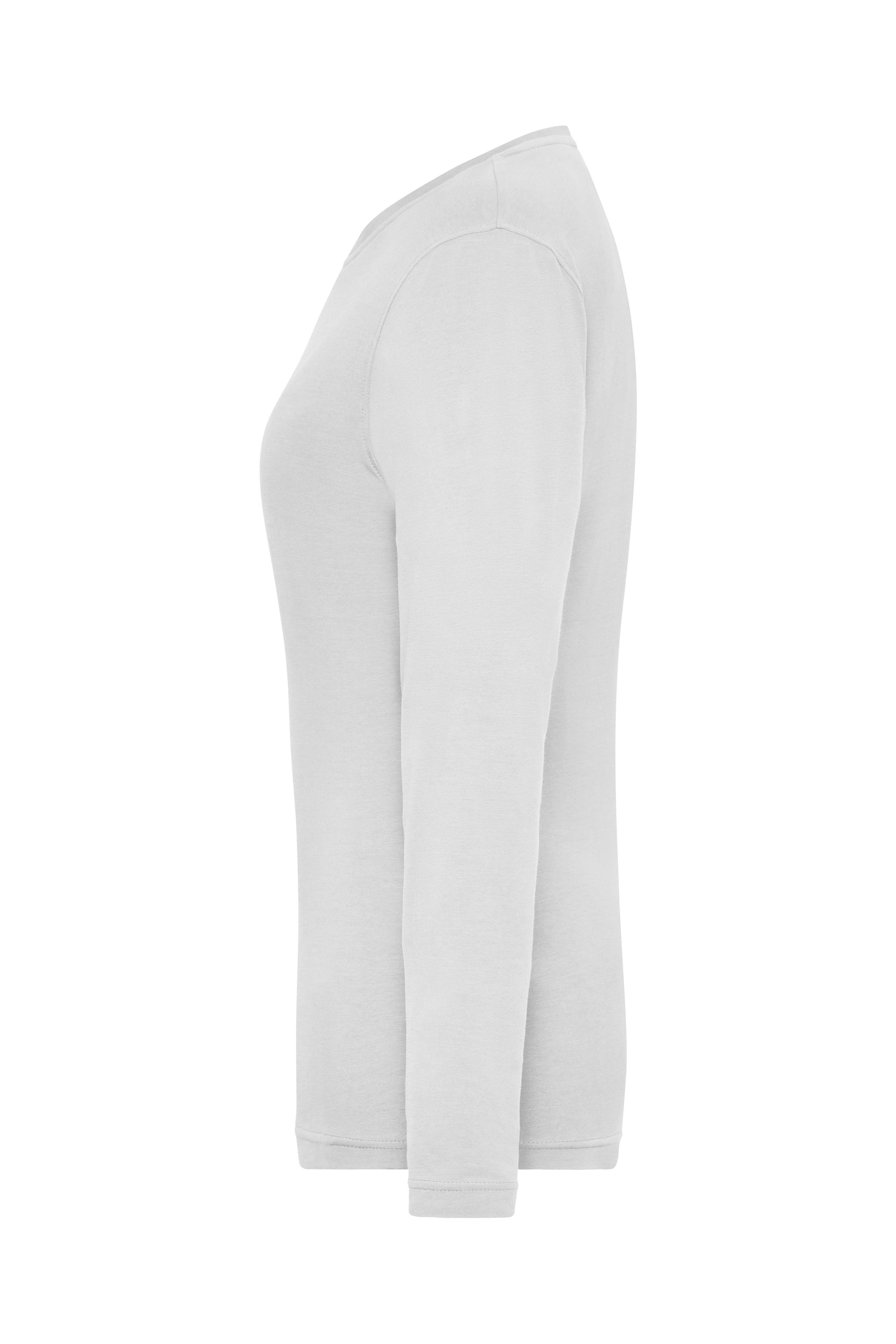 Ladies' BIO Stretch-Longsleeve Work - SOLID - OCS Blended