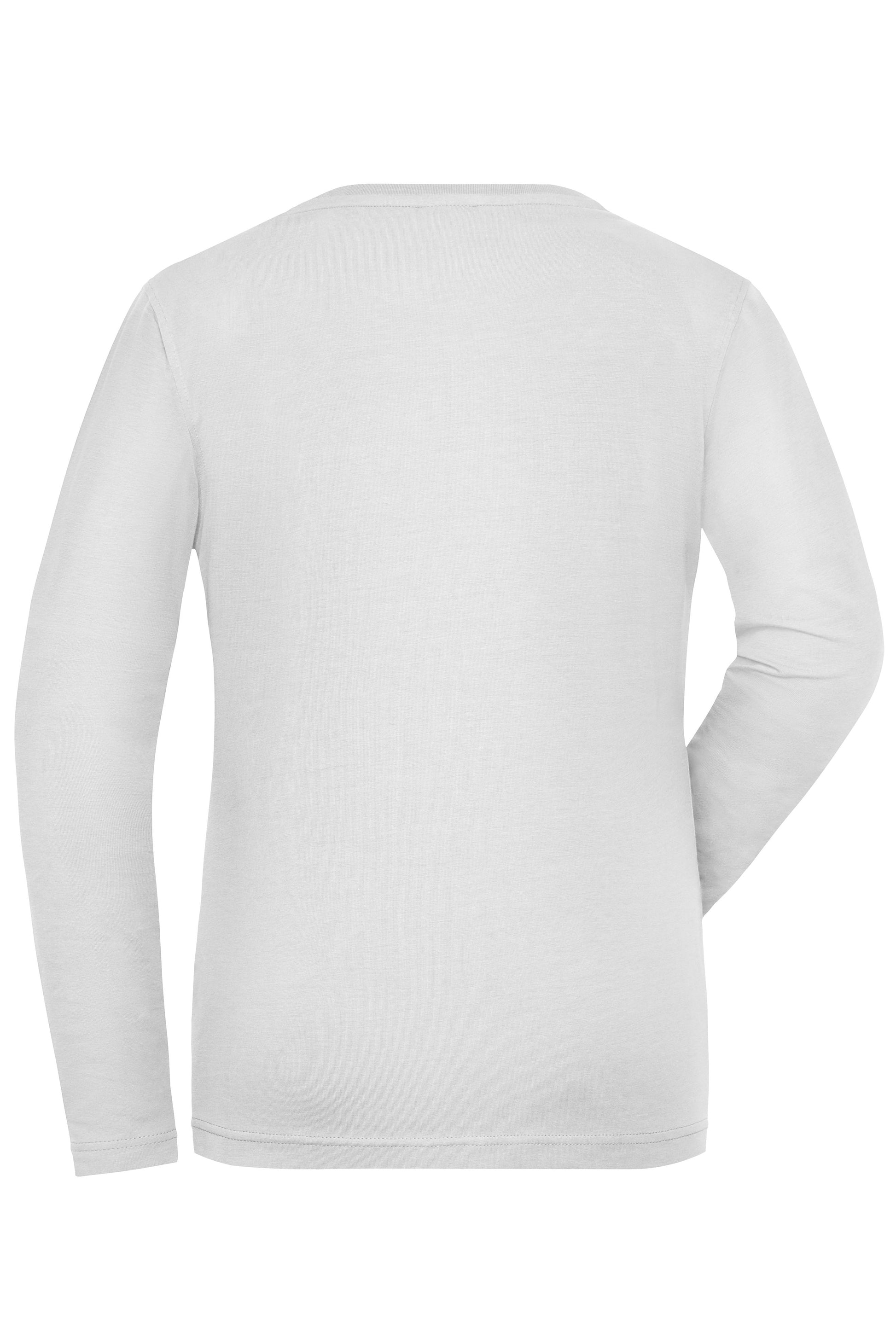 Ladies' BIO Stretch-Longsleeve Work - SOLID - OCS Blended