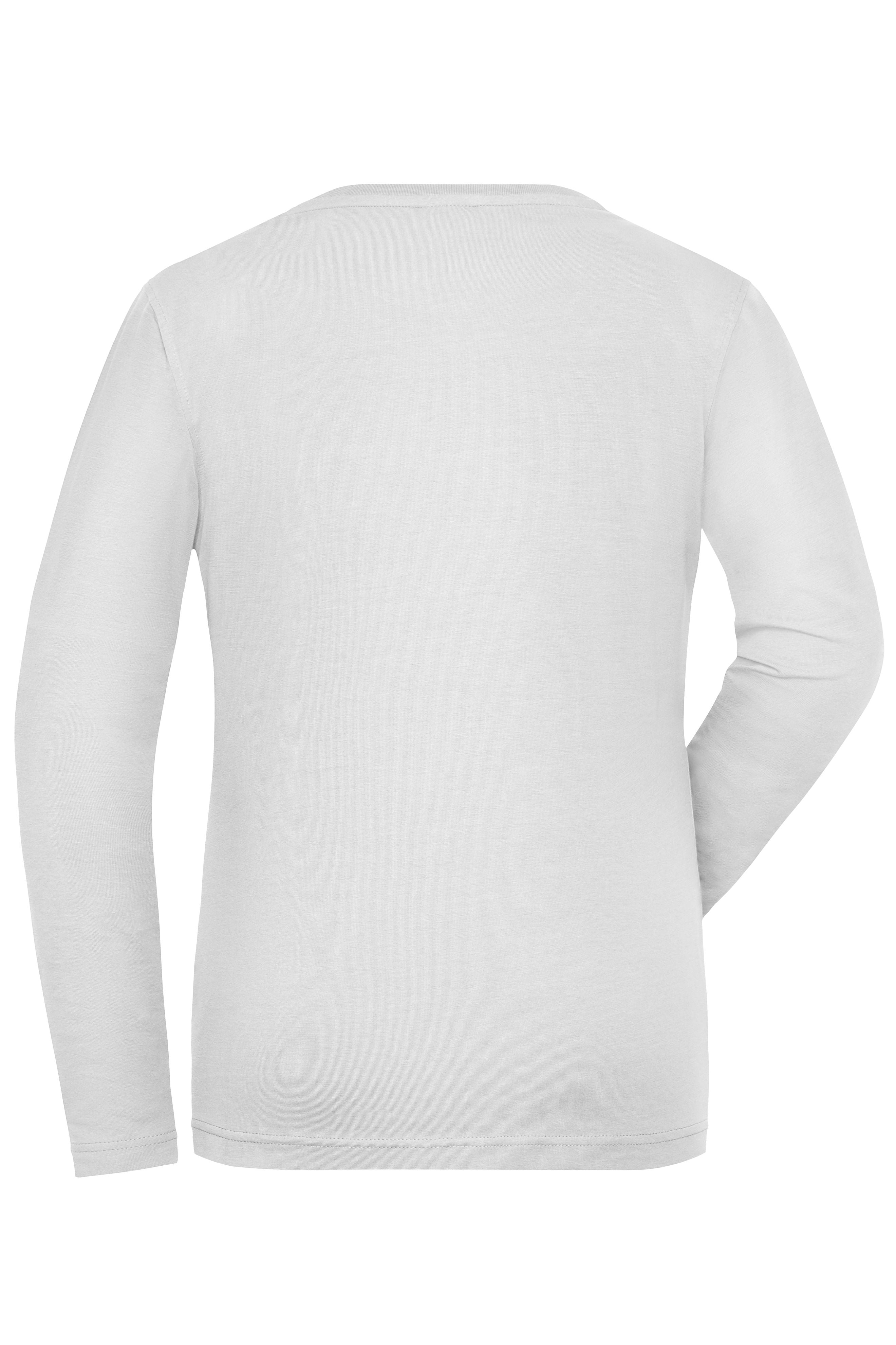 Ladies' BIO Stretch-Longsleeve Work - SOLID - OCS Blended