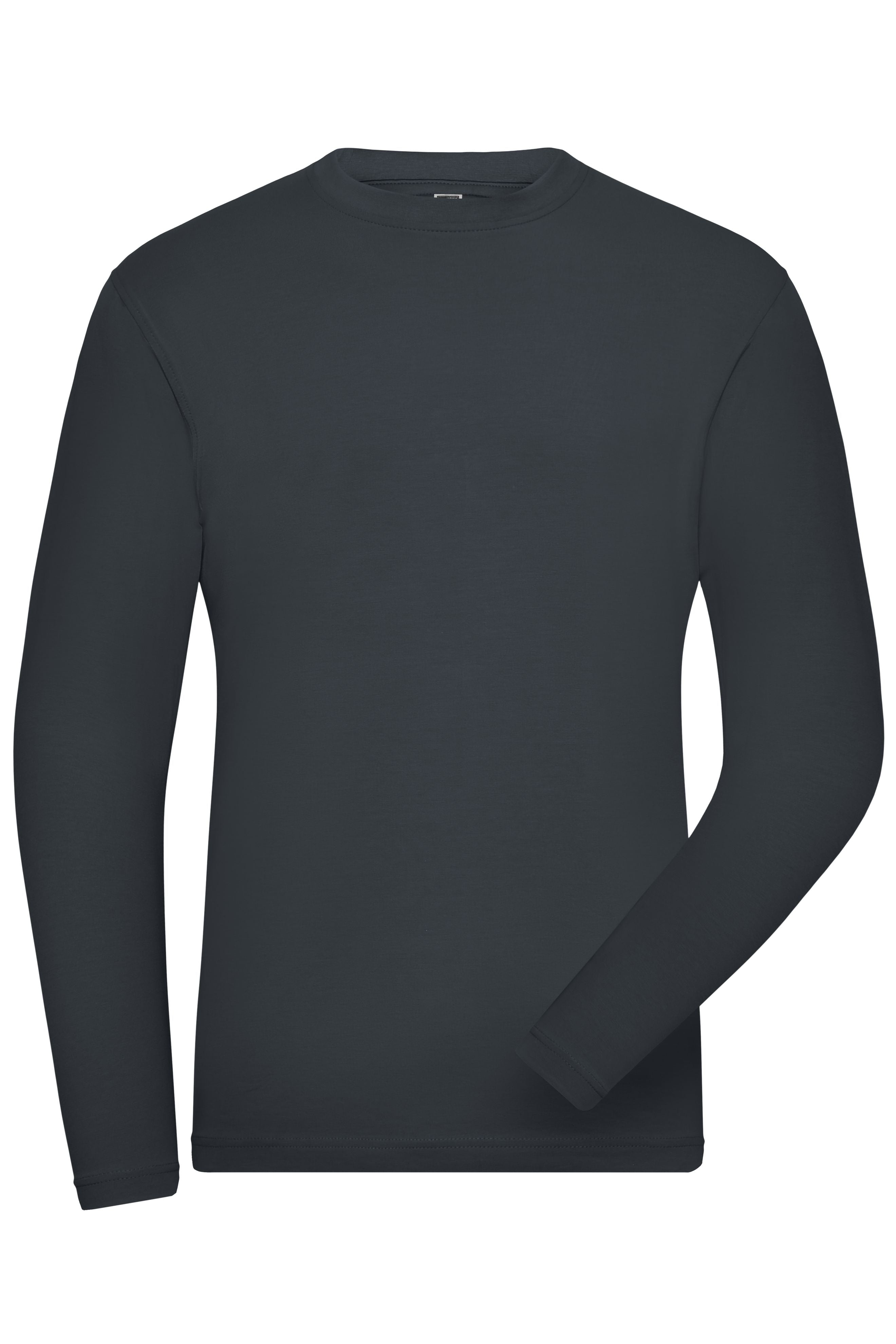 Men's BIO Stretch-Longsleeve Work - SOLID - OCS Blended