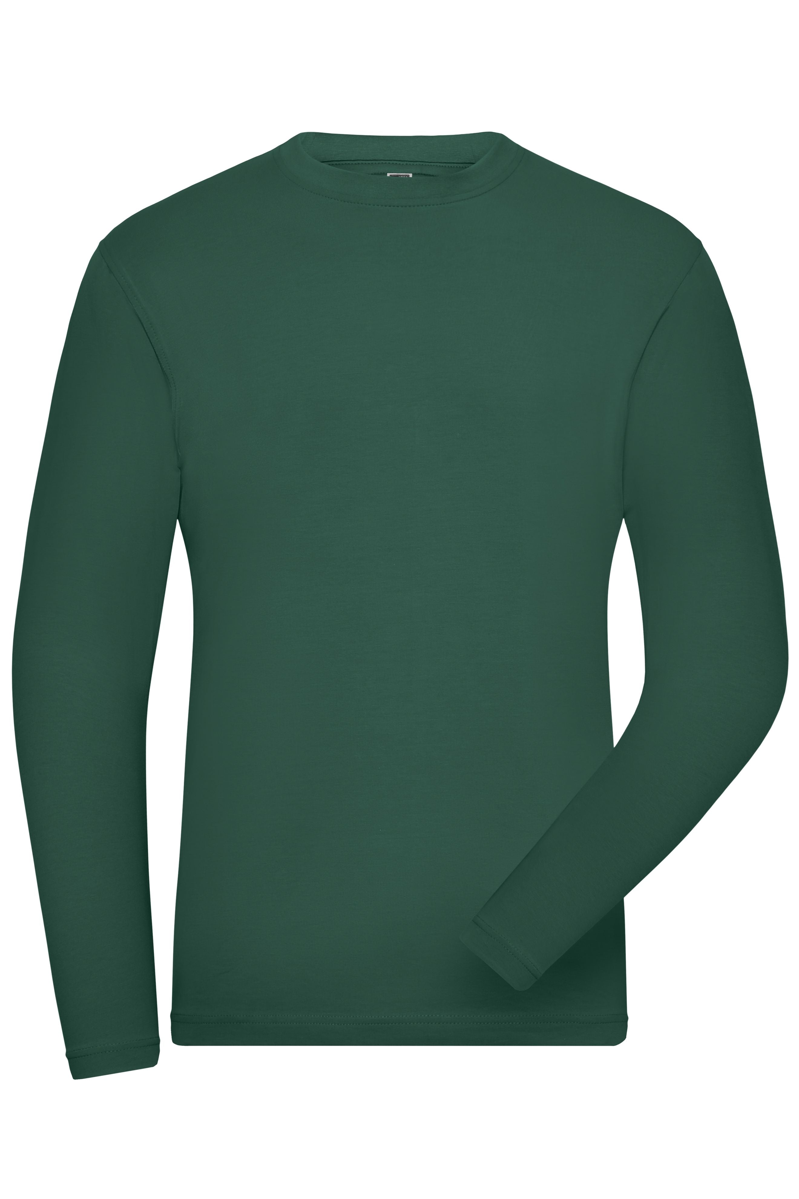 Men's BIO Stretch-Longsleeve Work - SOLID - OCS Blended
