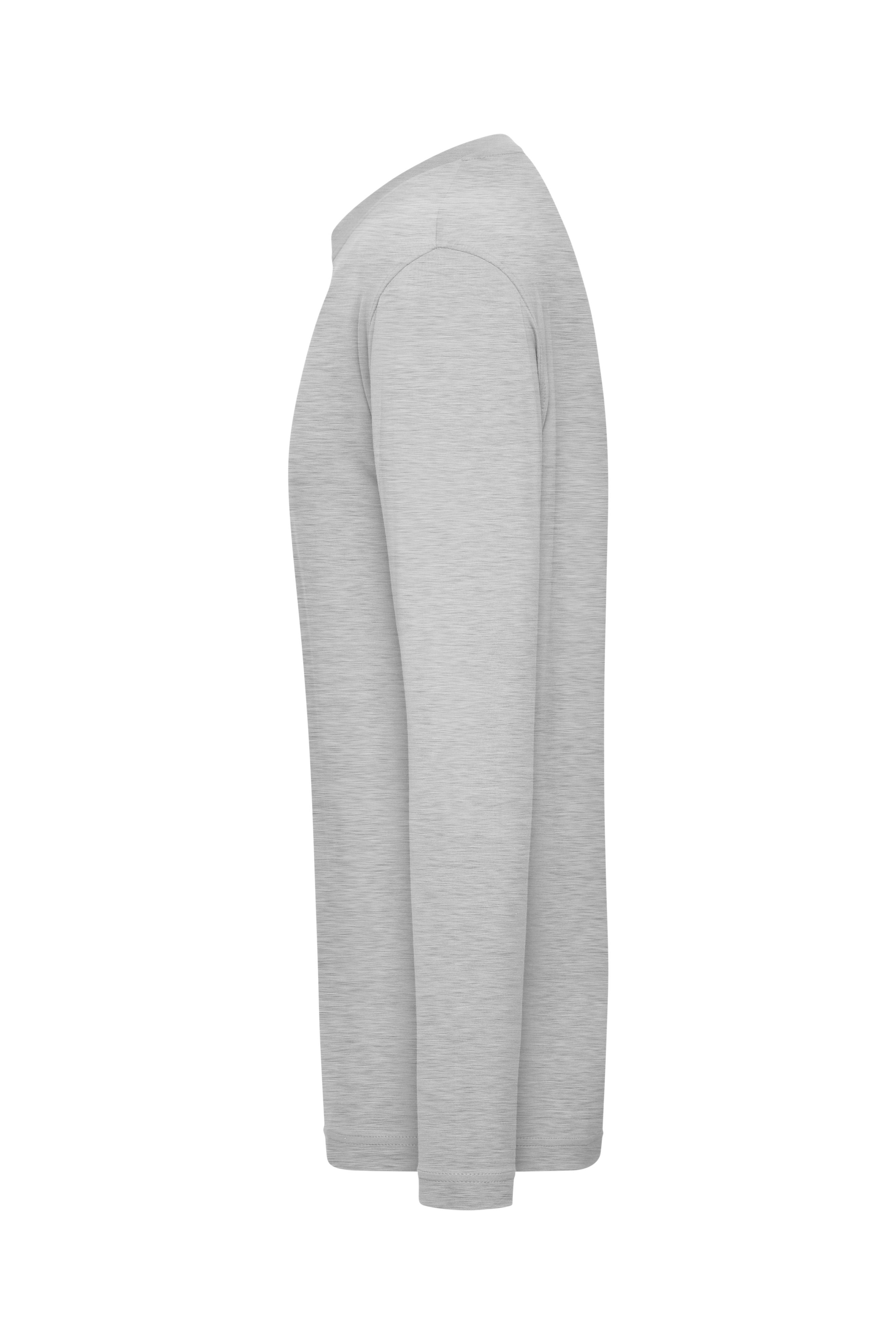 Men's BIO Stretch-Longsleeve Work - SOLID - OCS Blended