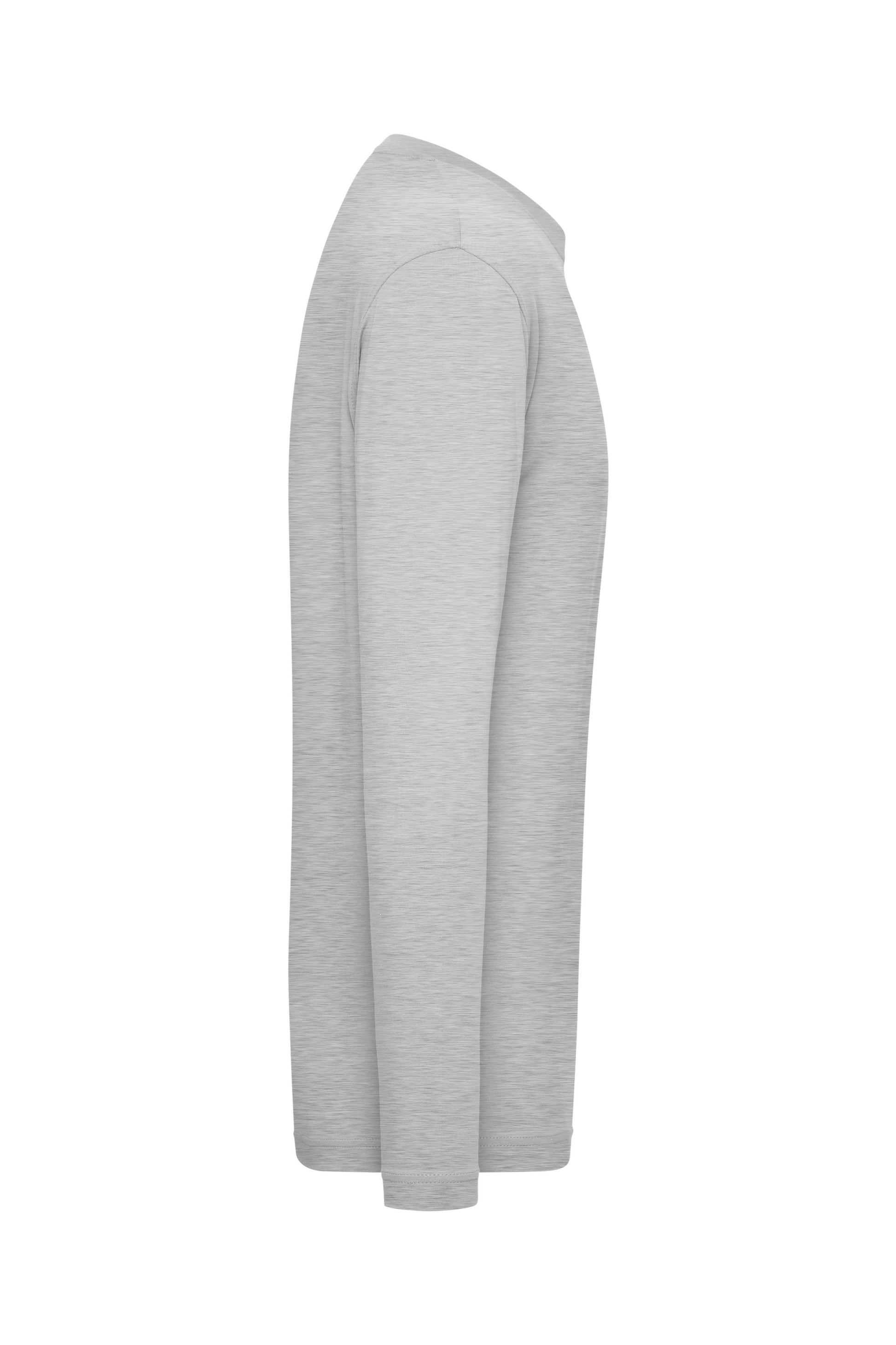 Men's BIO Stretch-Longsleeve Work - SOLID - OCS Blended