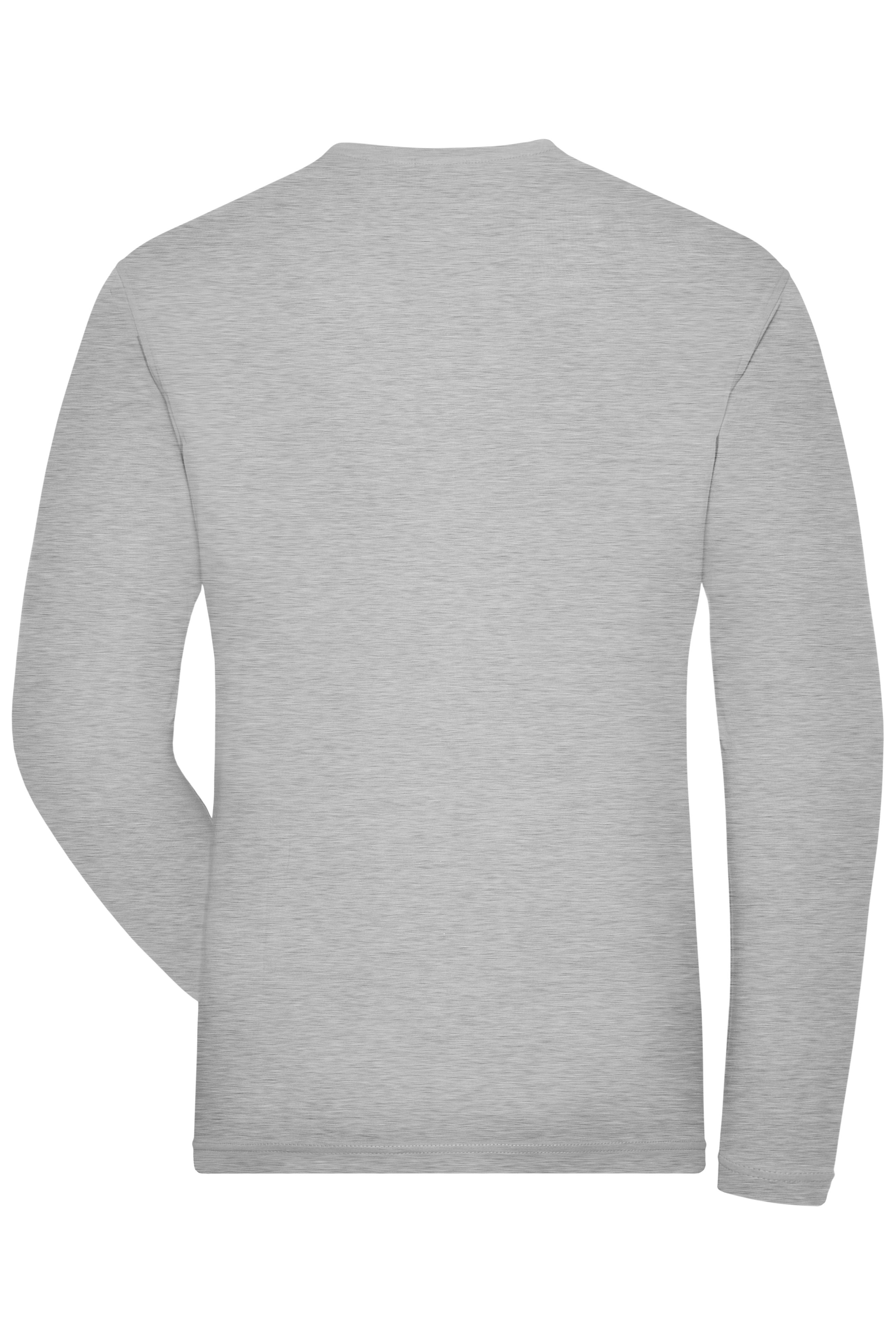 Men's BIO Stretch-Longsleeve Work - SOLID - OCS Blended