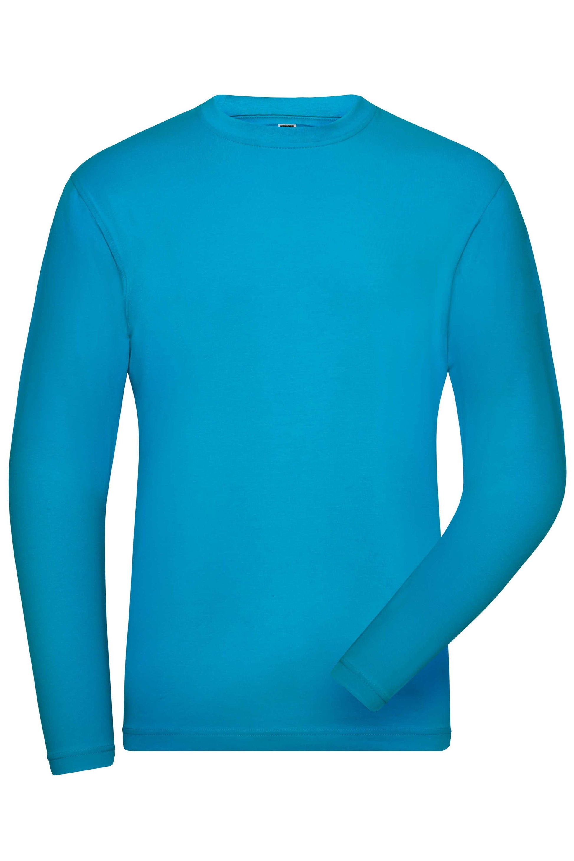 Men's BIO Stretch-Longsleeve Work - SOLID - OCS Blended