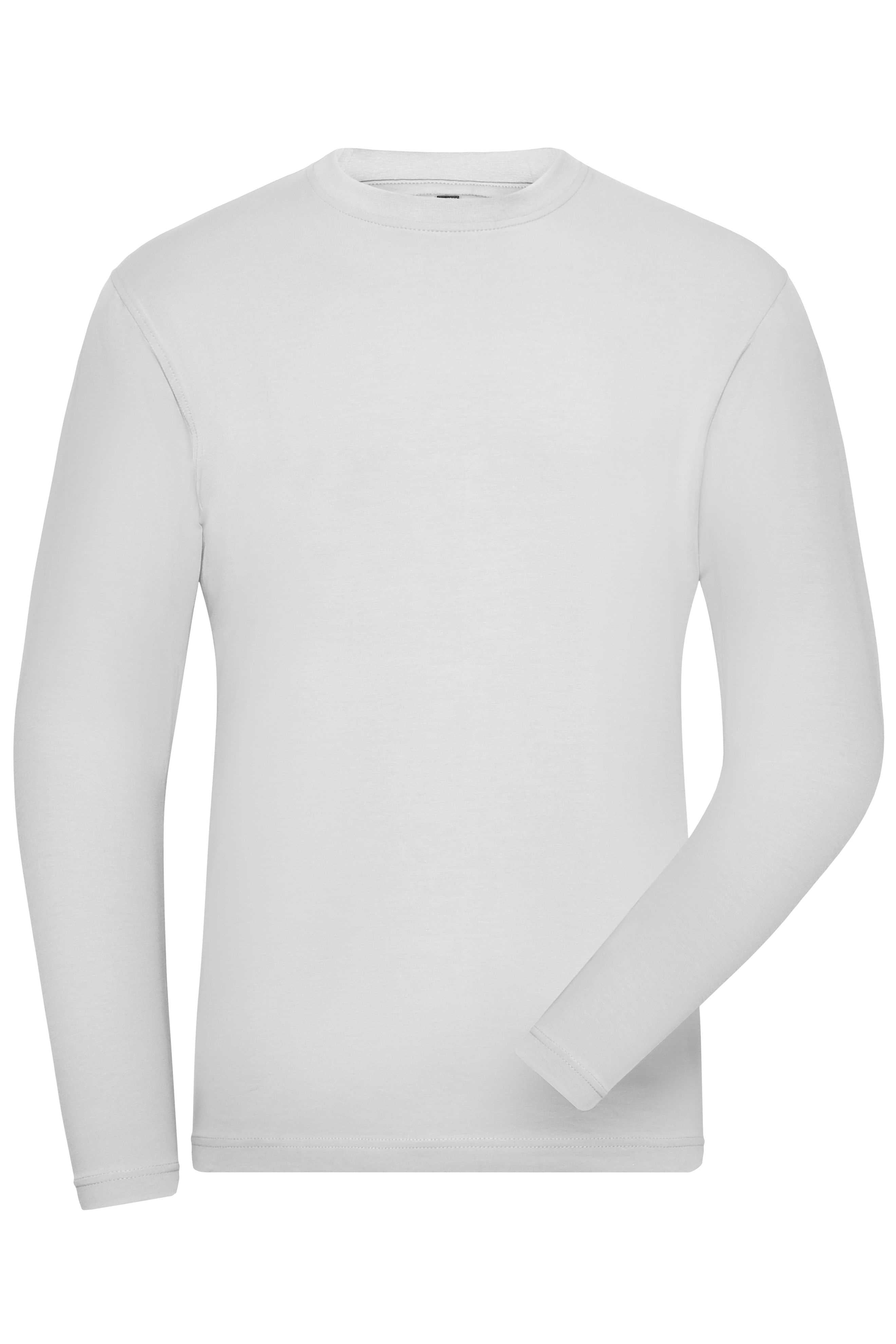Men's BIO Stretch-Longsleeve Work - SOLID - OCS Blended