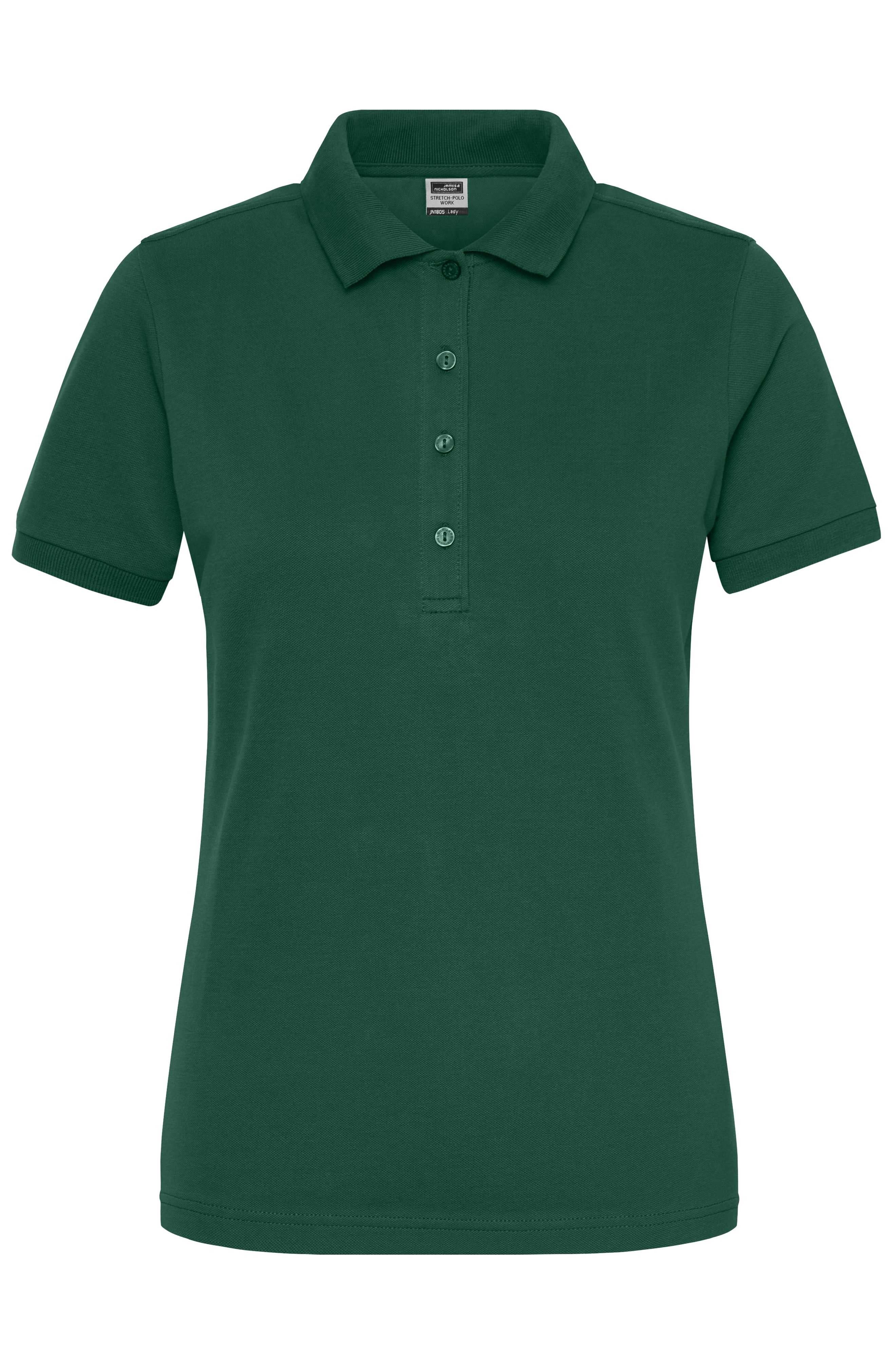 Ladies' BIO Stretch-Polo Work - SOLID - OCS Blended