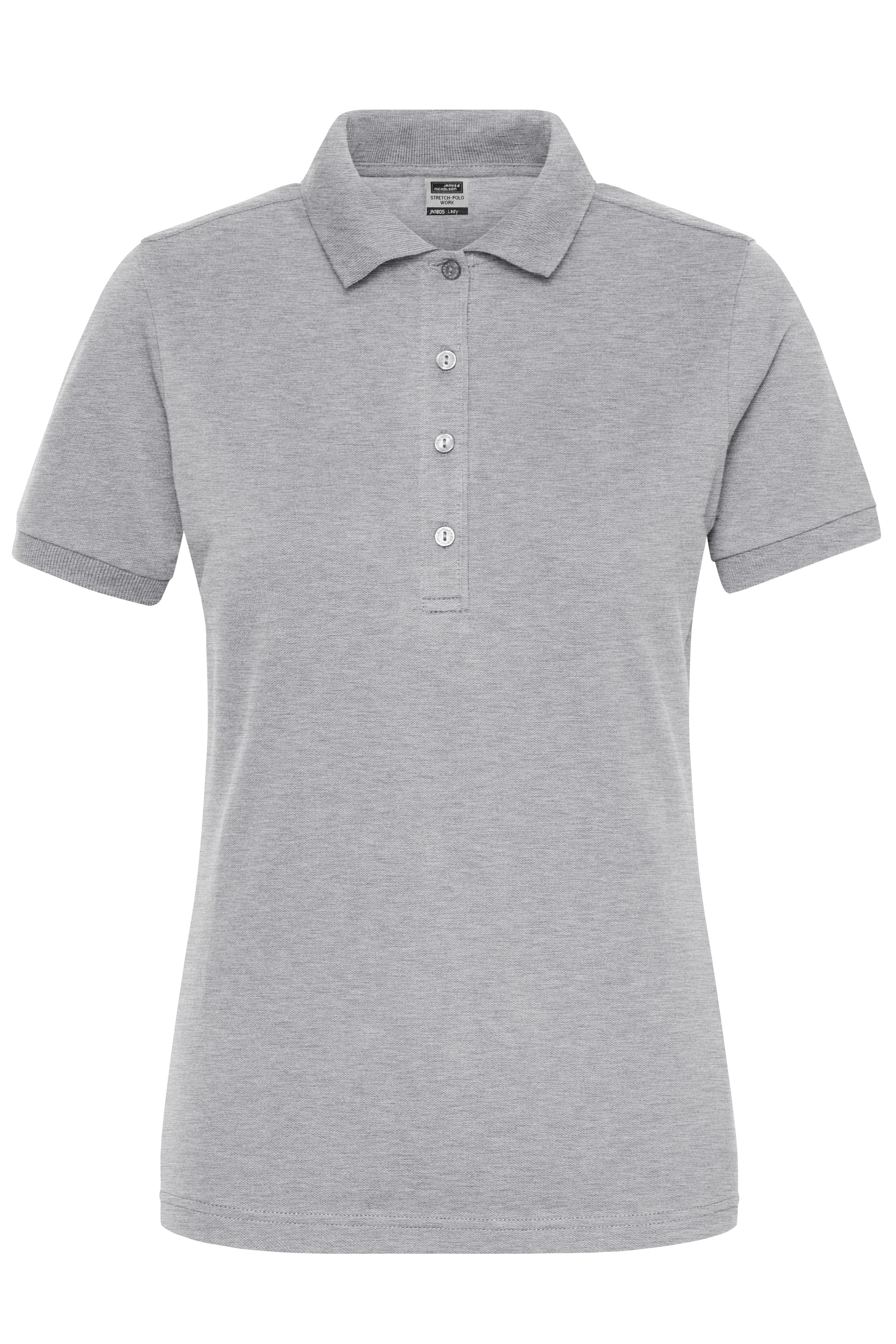 Ladies' BIO Stretch-Polo Work - SOLID - OCS Blended