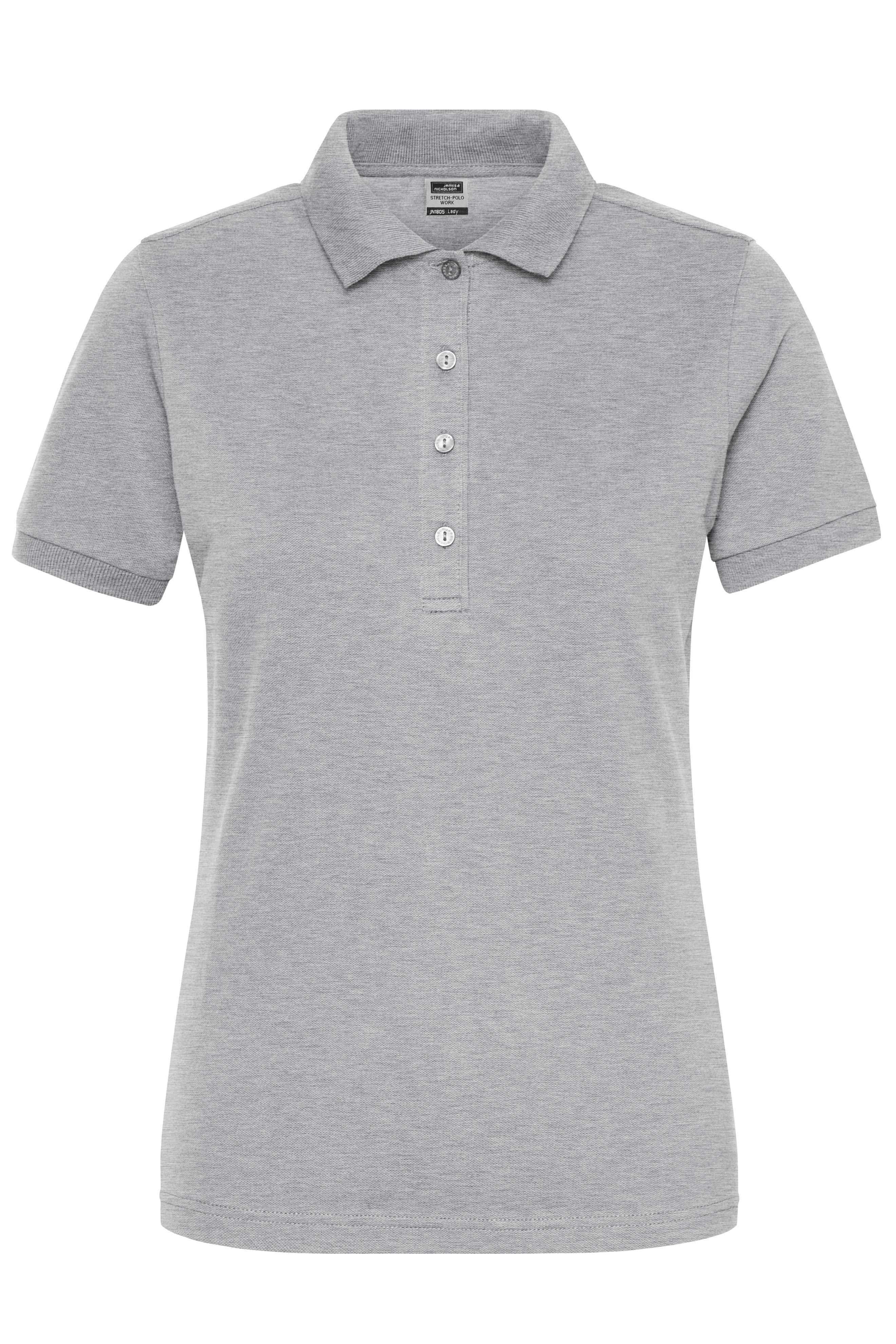 Ladies' BIO Stretch-Polo Work - SOLID - OCS Blended