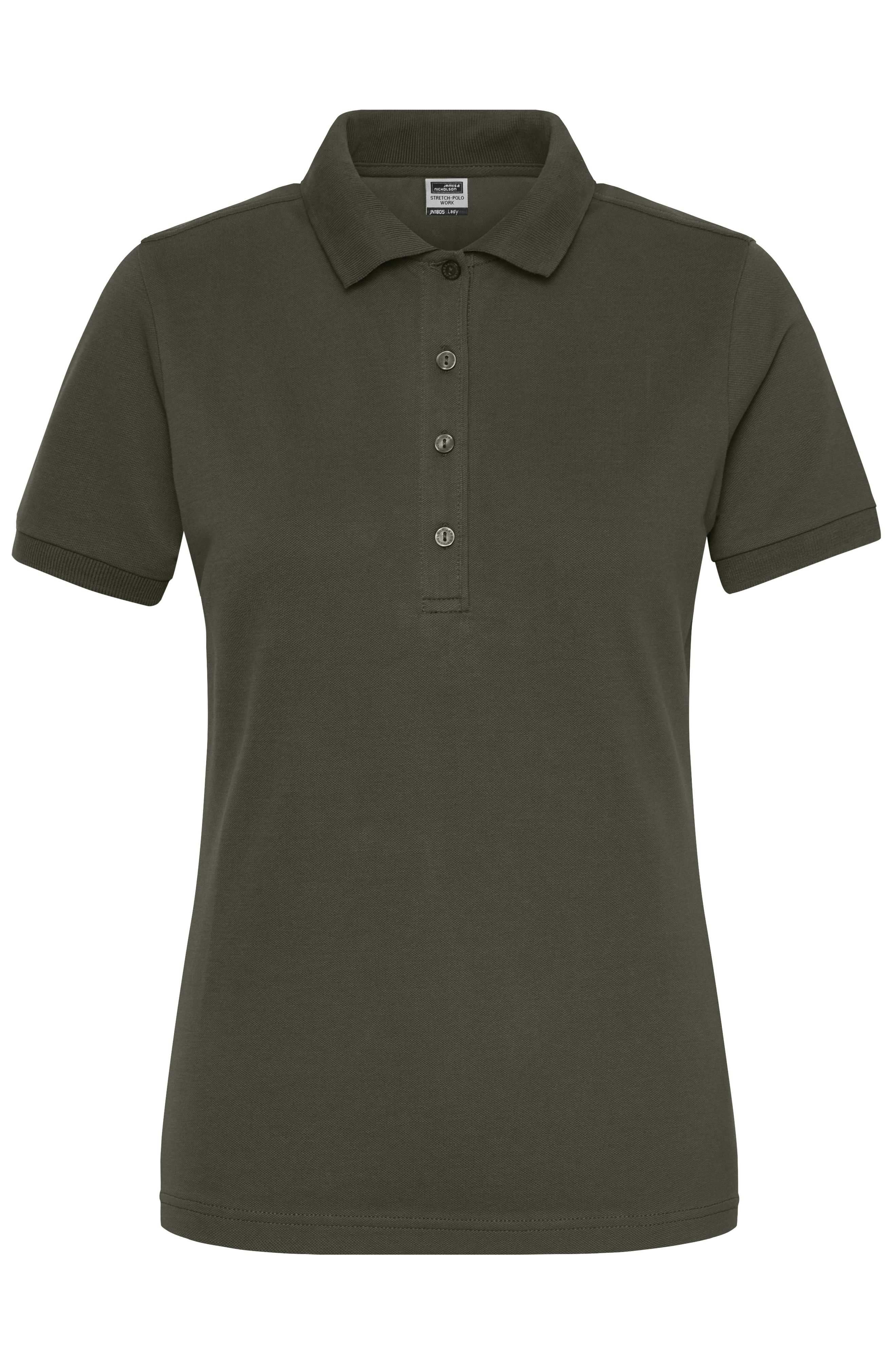 Ladies' BIO Stretch-Polo Work - SOLID - OCS Blended