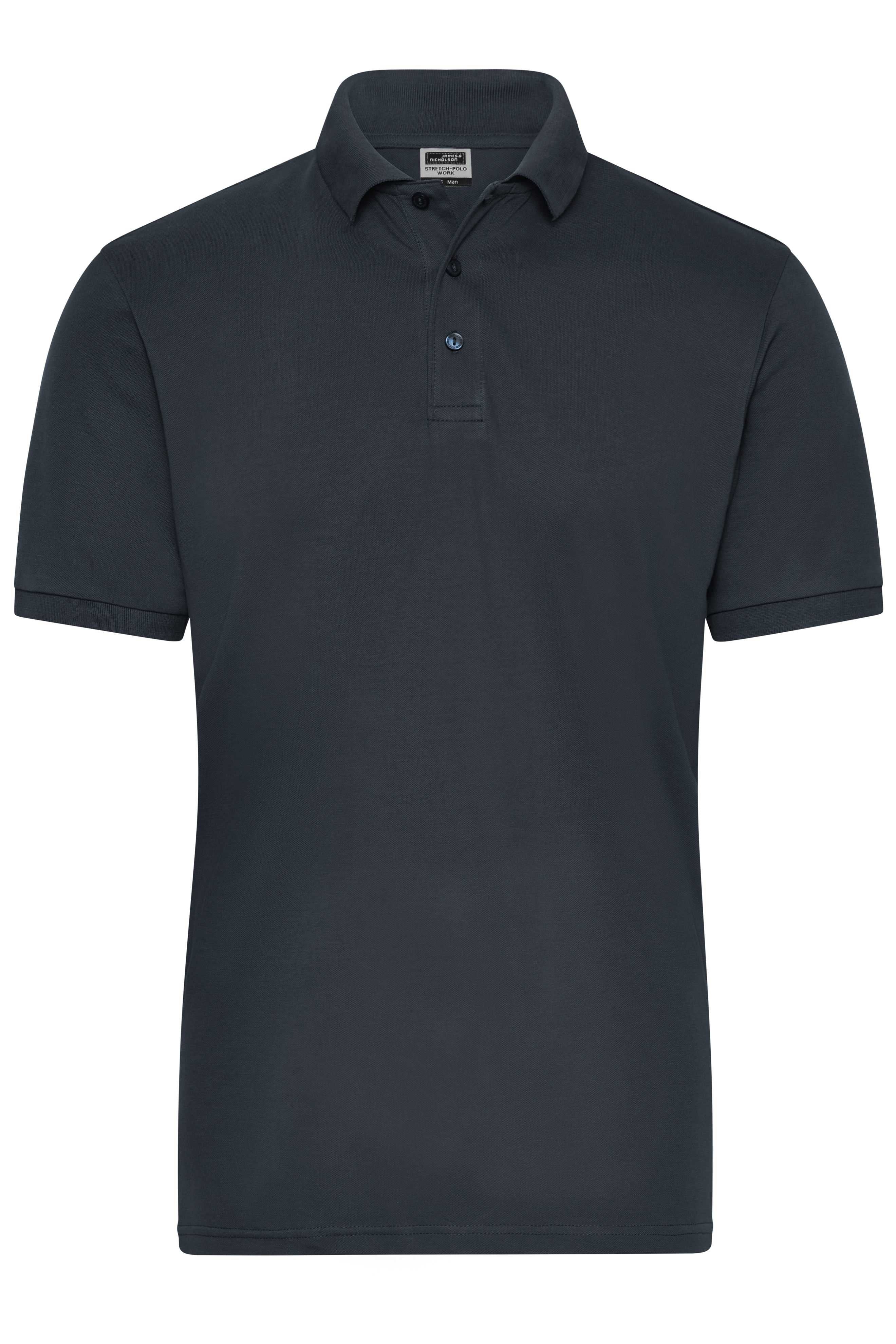 Men's BIO Stretch-Polo Work - SOLID - OCS Blended