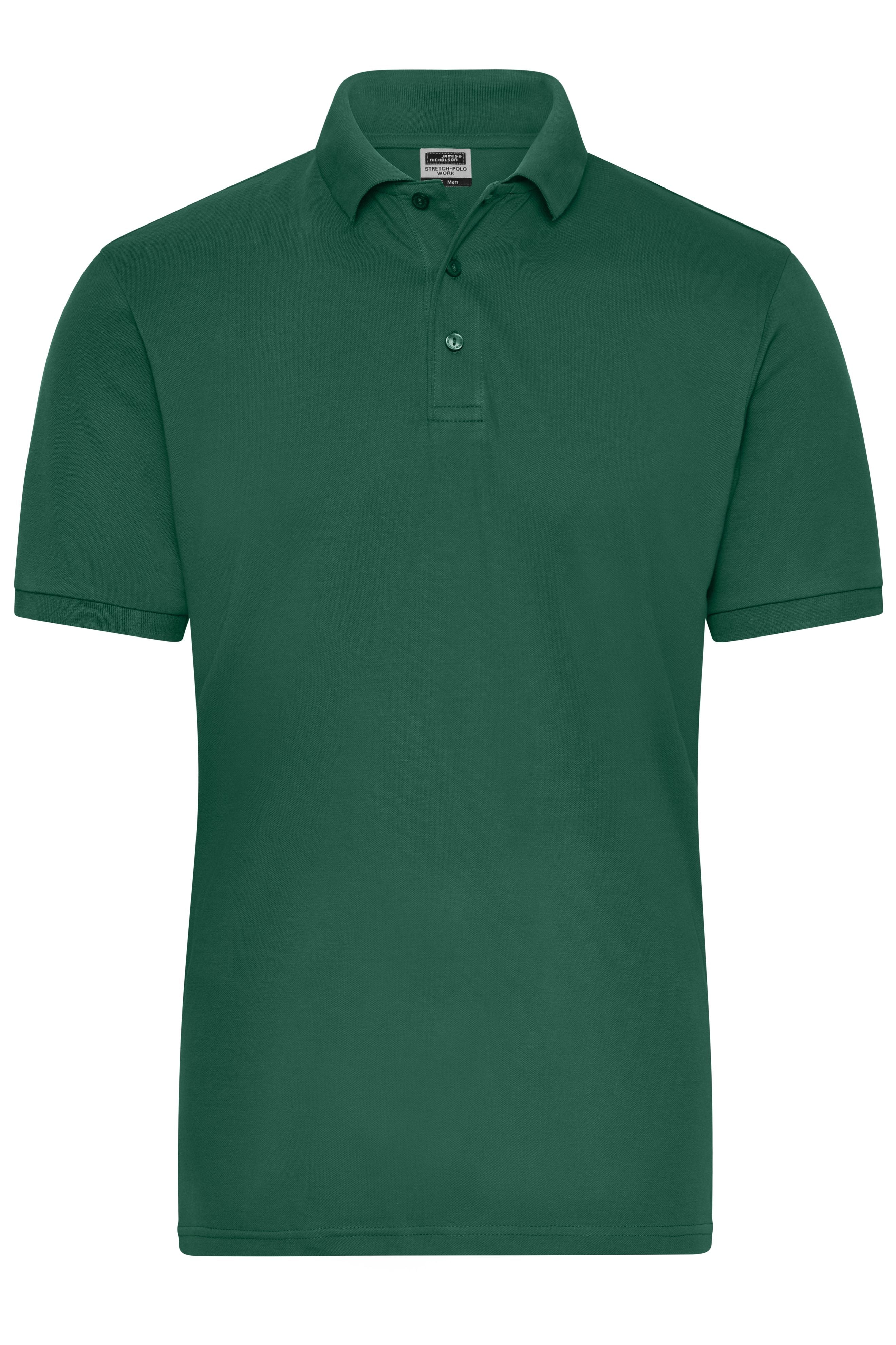 Men's BIO Stretch-Polo Work - SOLID - OCS Blended