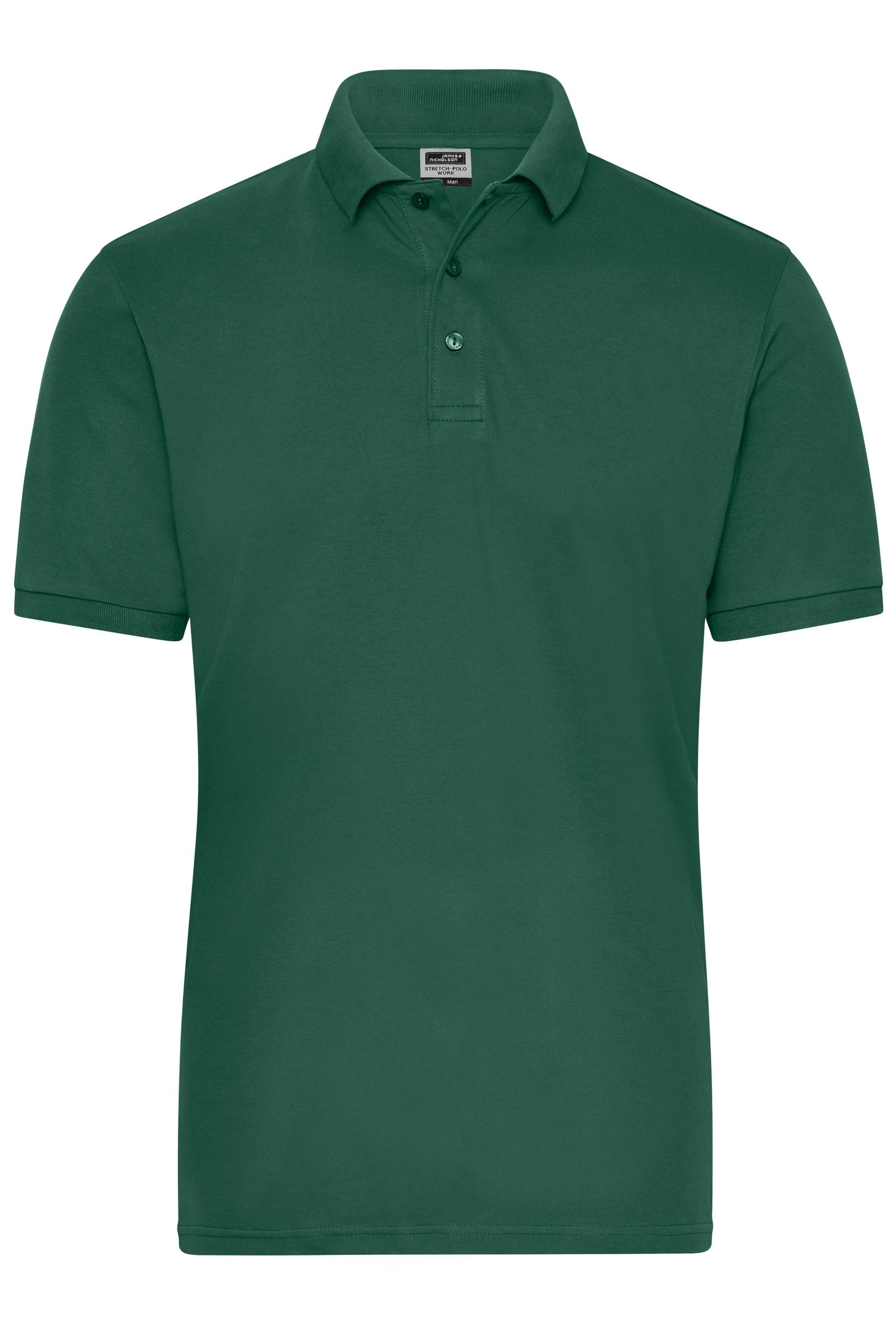 Men's BIO Stretch-Polo Work - SOLID - OCS Blended