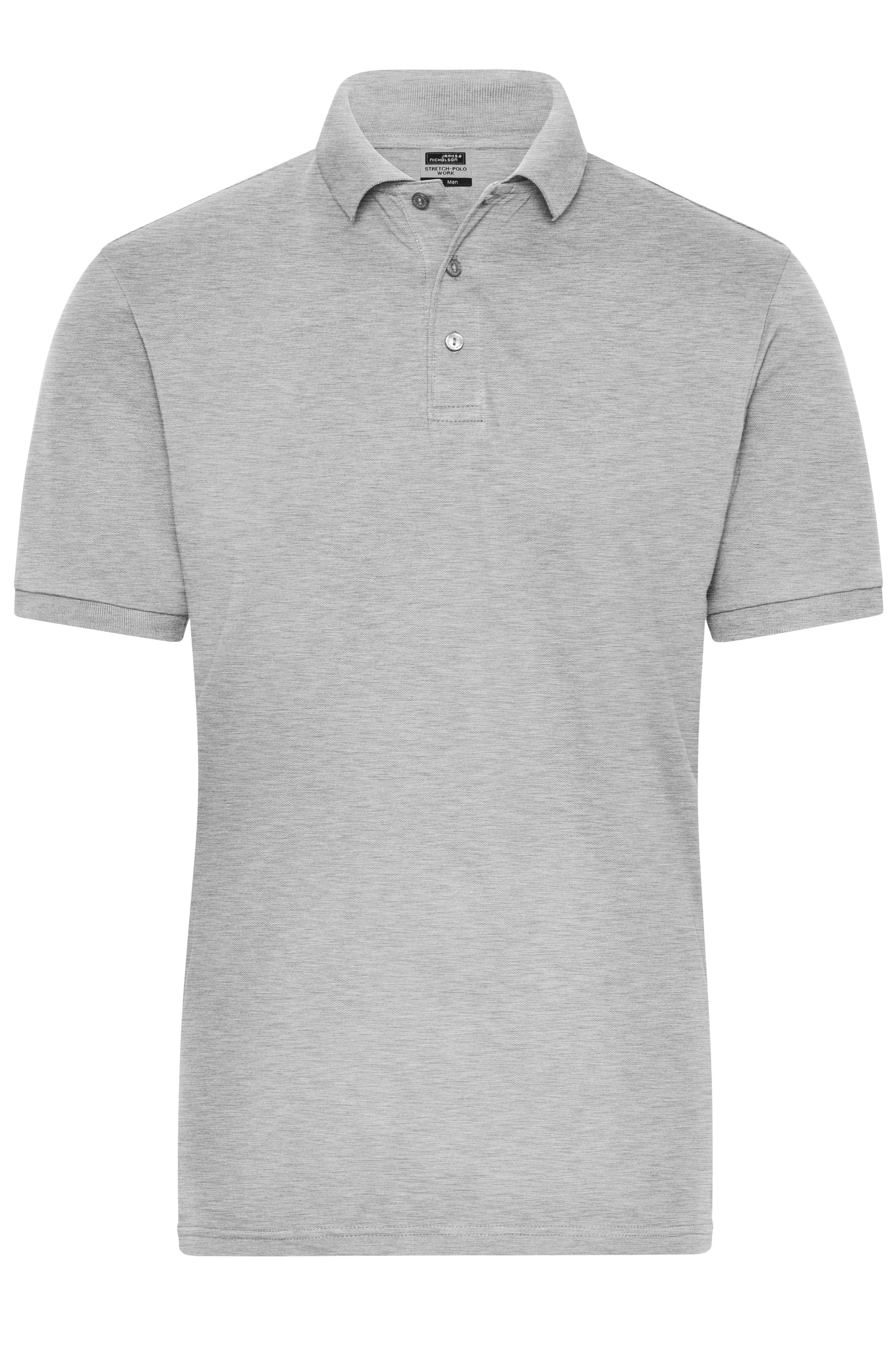 Men's BIO Stretch-Polo Work - SOLID - OCS Blended
